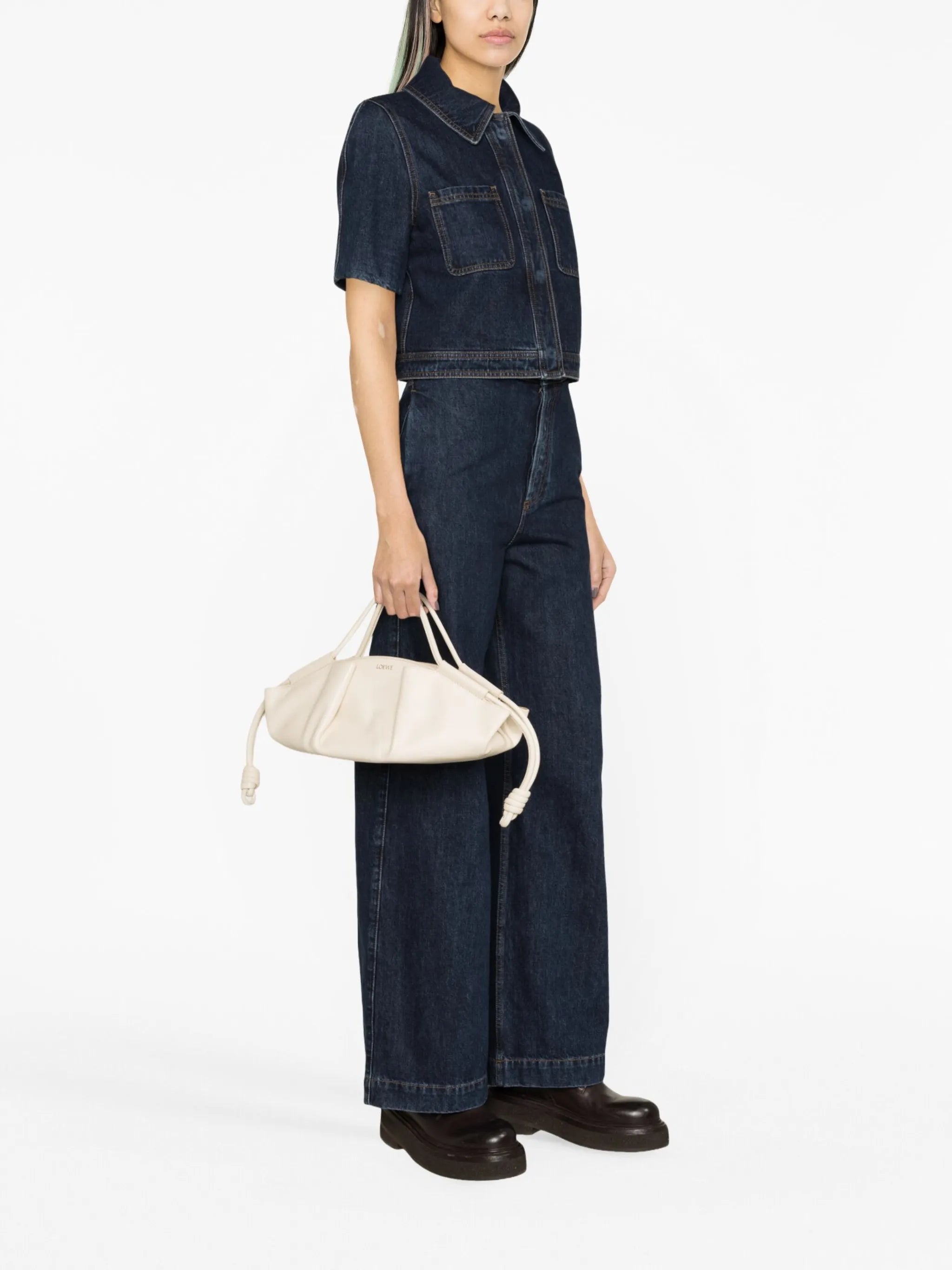 Reproportioned denim jacket