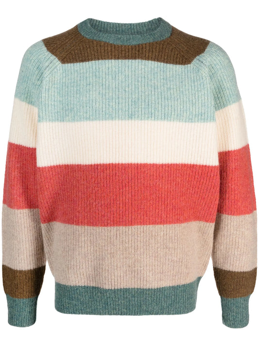 5G striped wool jumper