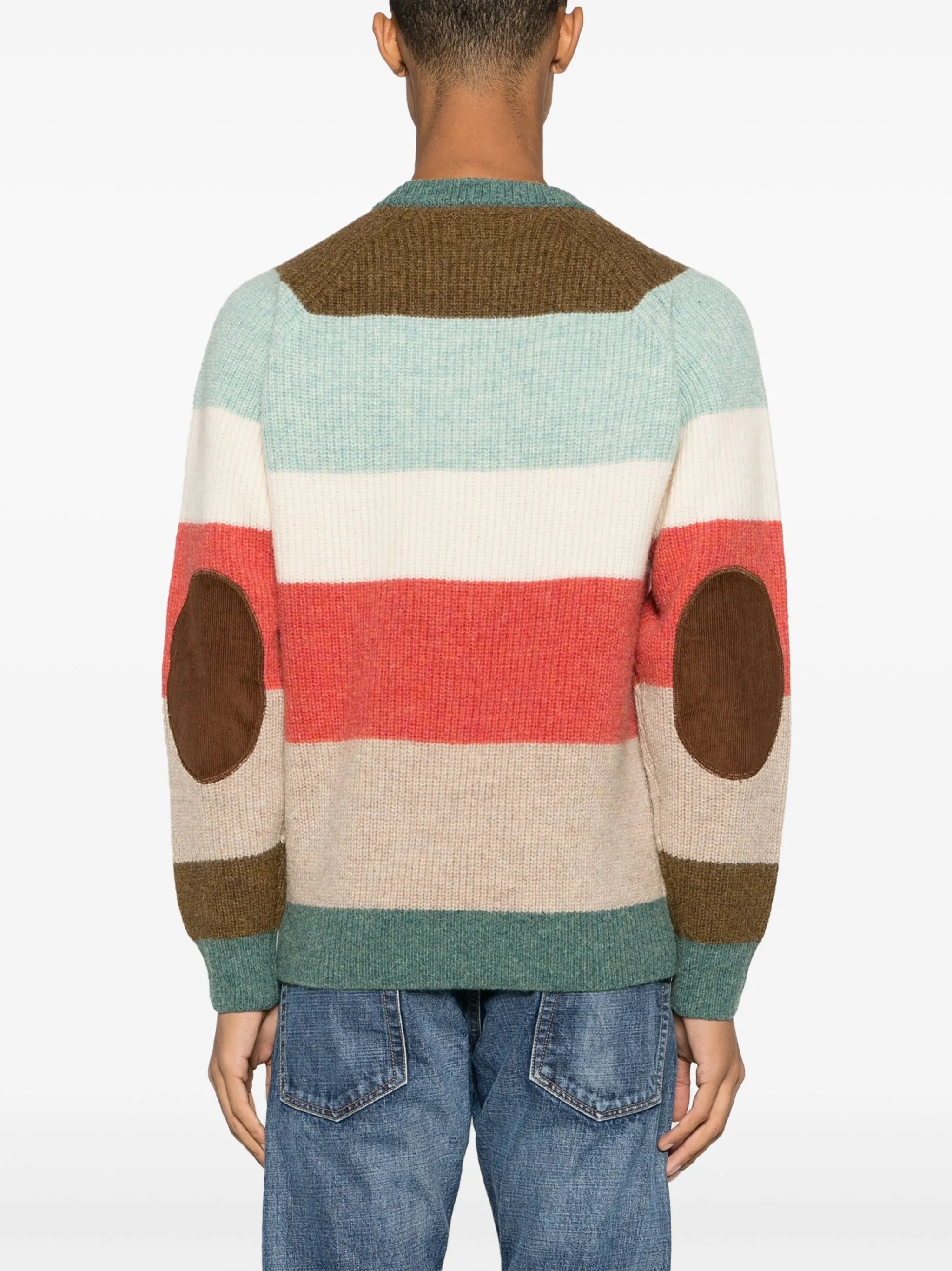5G striped wool jumper