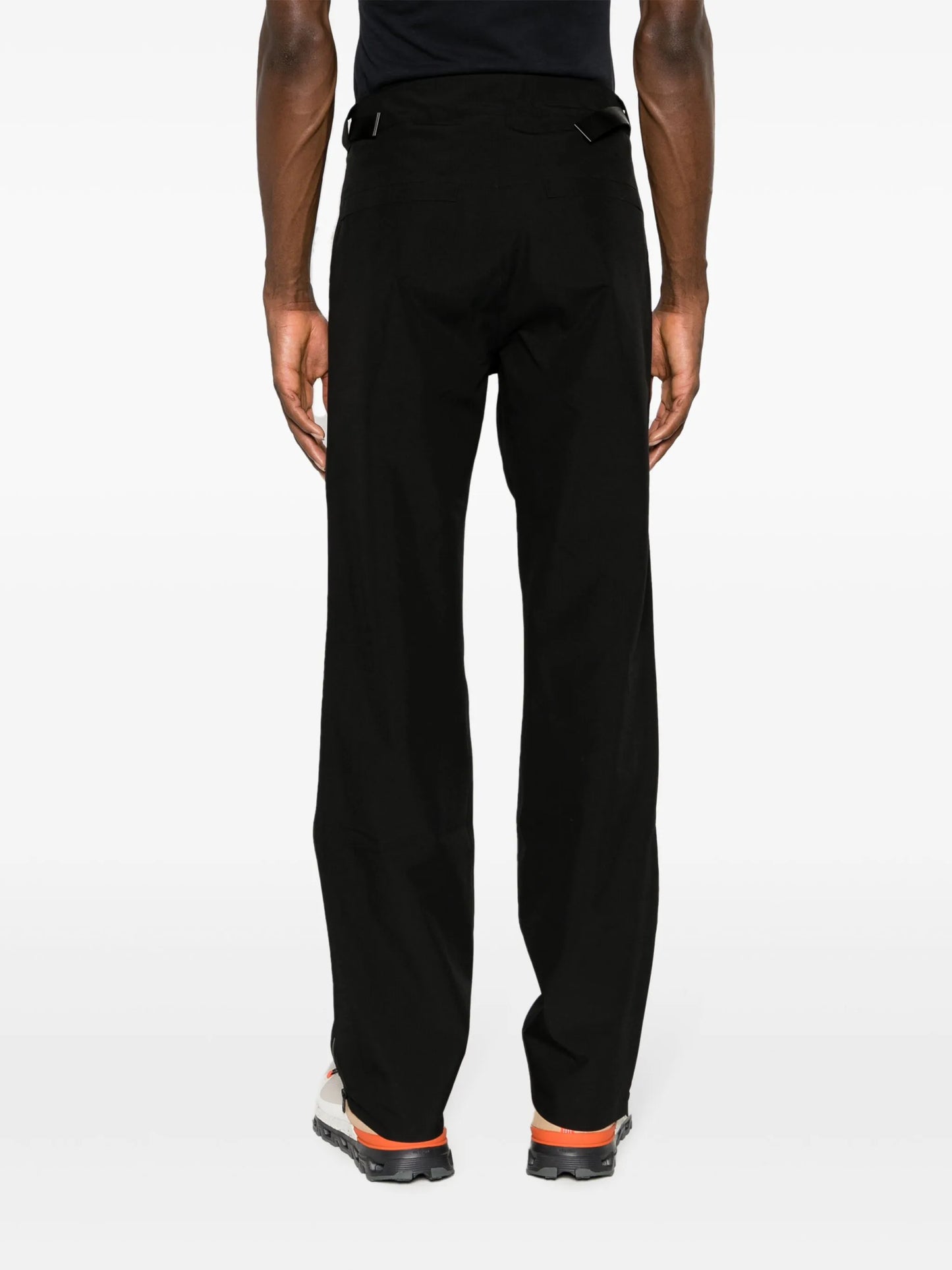 Stryn zip-detail trousers