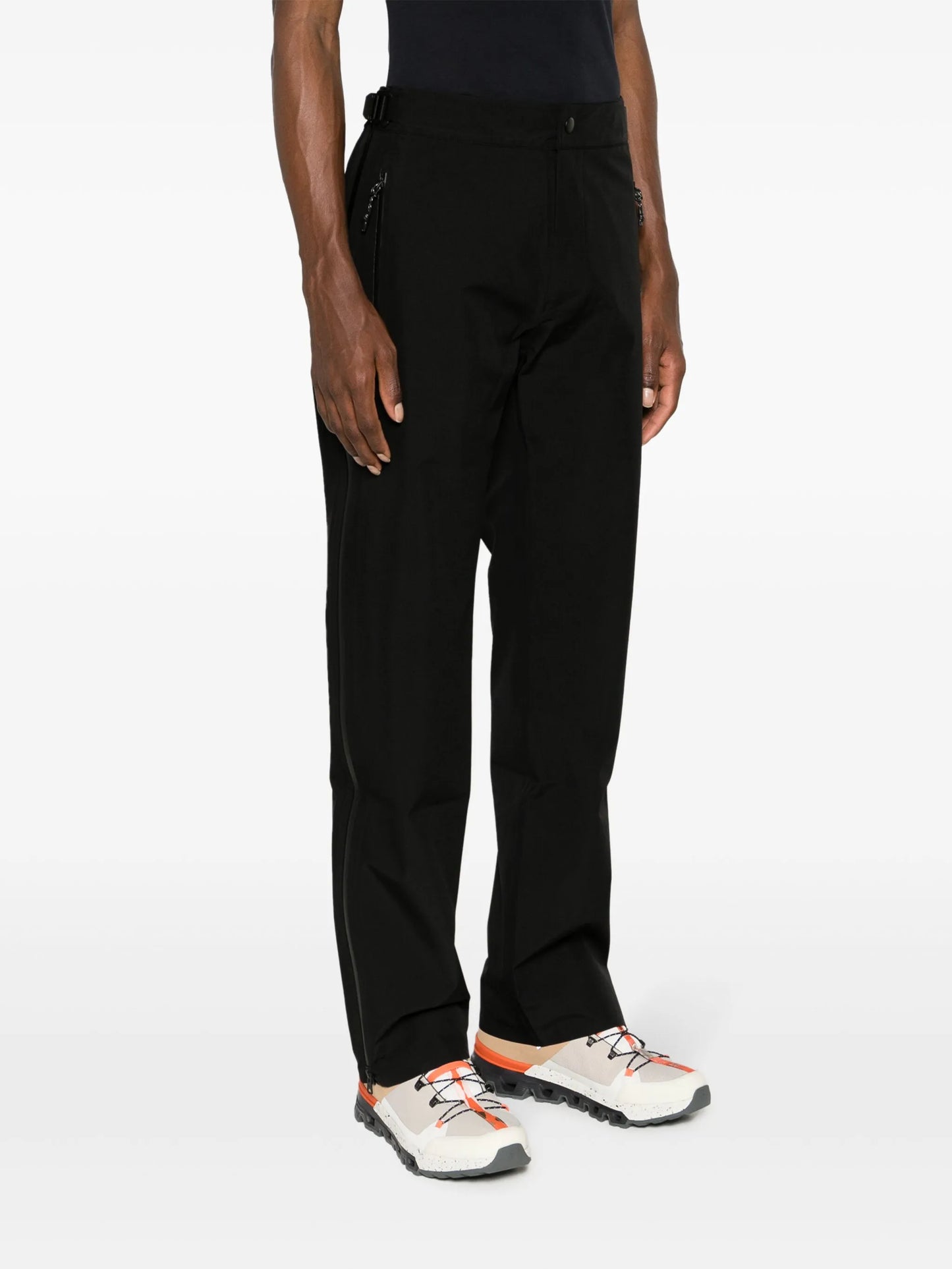 Stryn zip-detail trousers