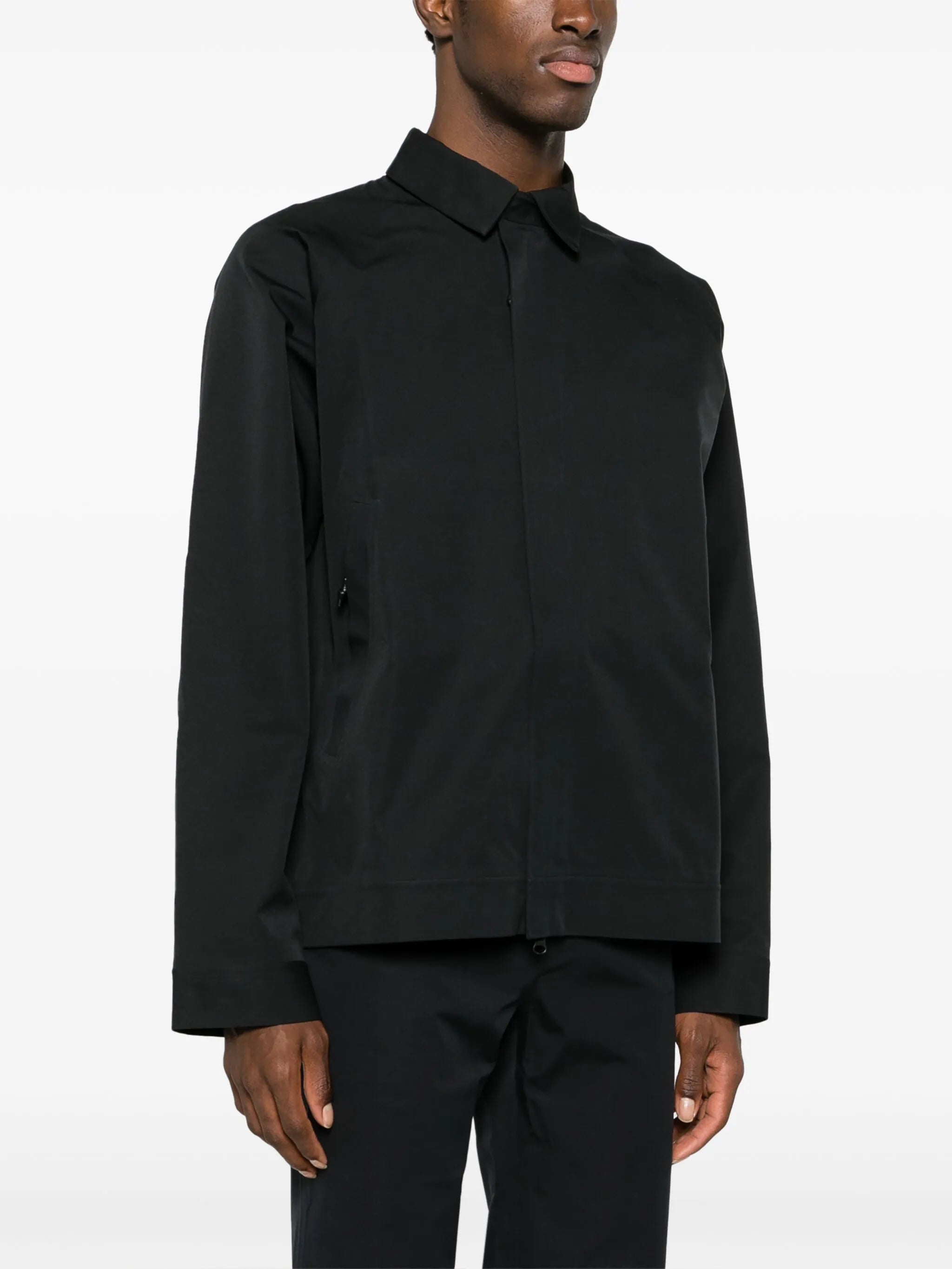 Standal ziped shirt jacket