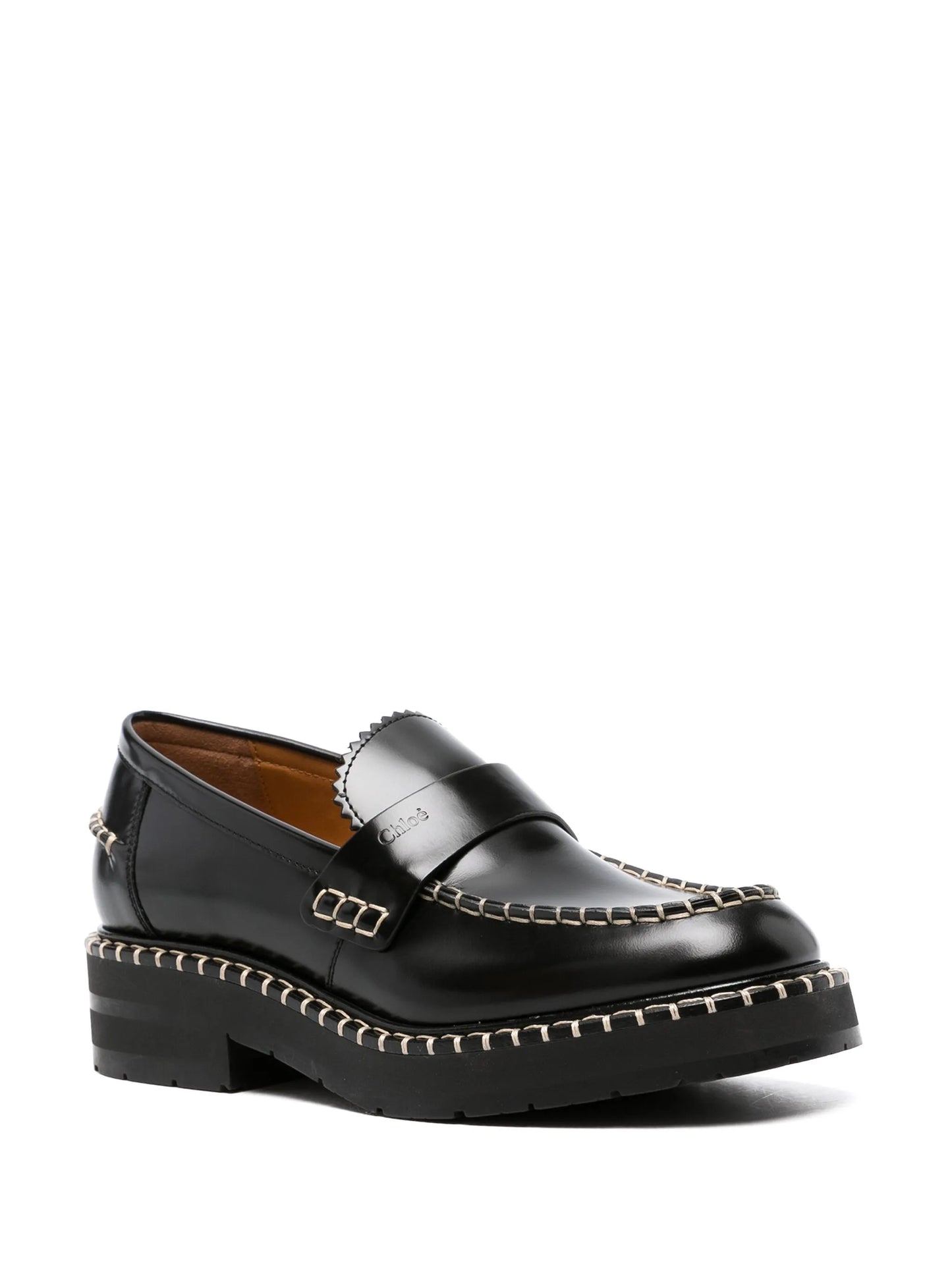 Noua leather flat-loafer