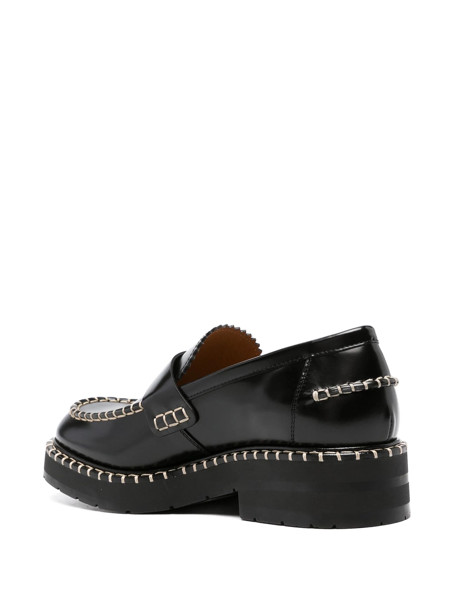 Noua leather flat-loafer