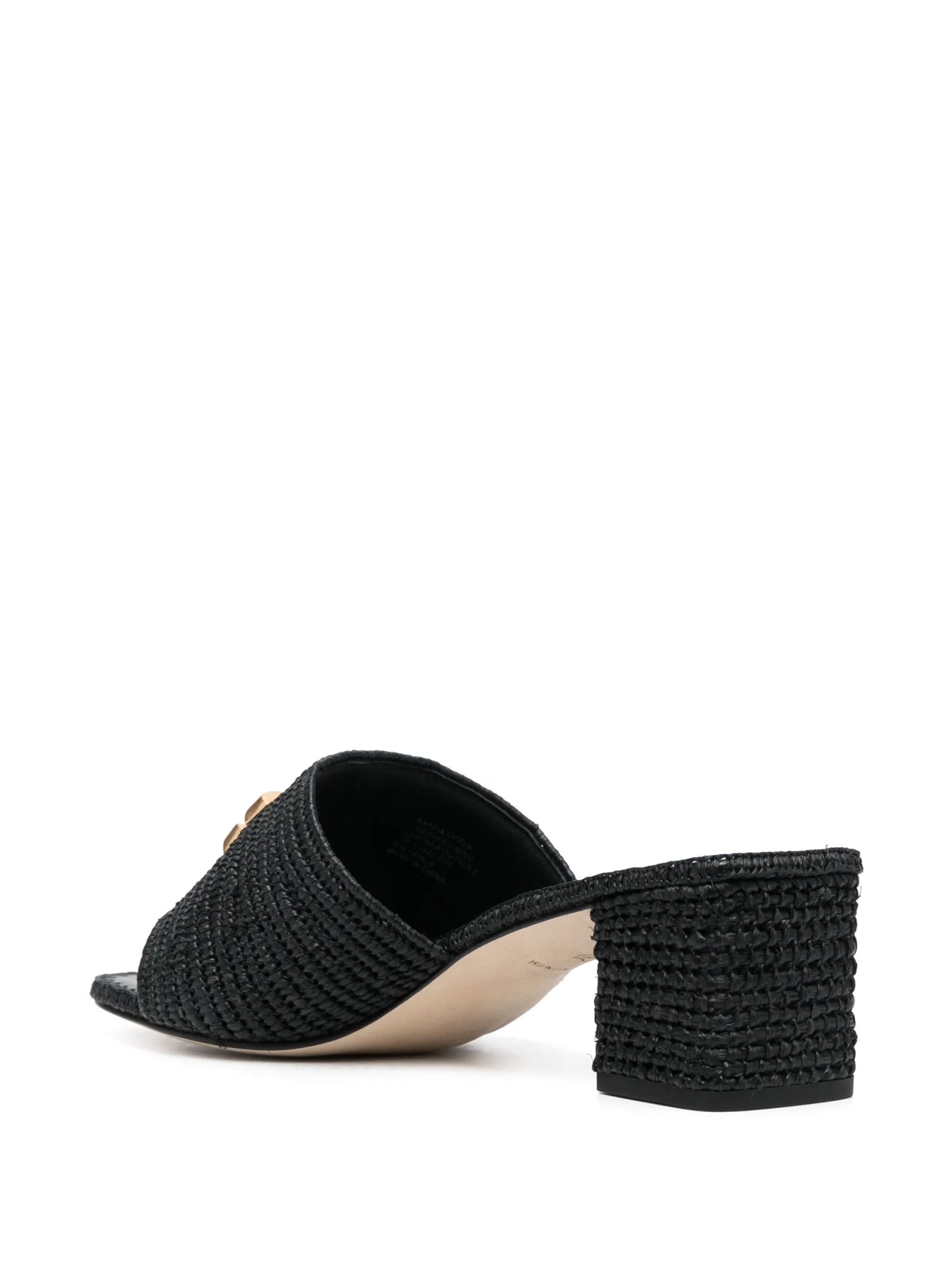 60mm Eleanor raffia sandals