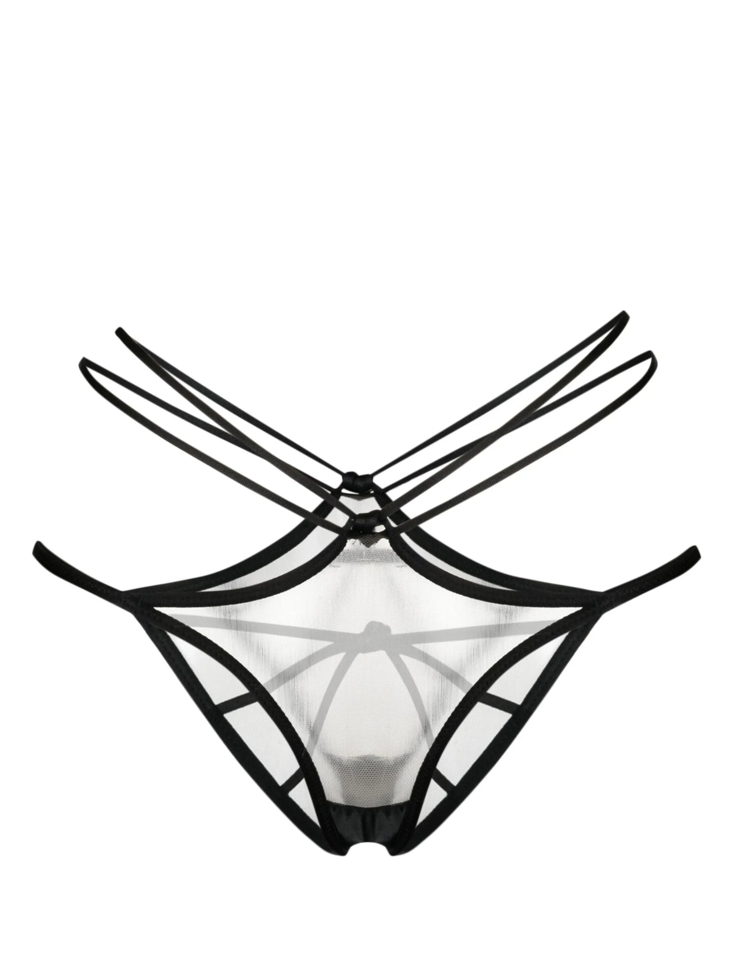 Ozara multi-straps tulle briefs