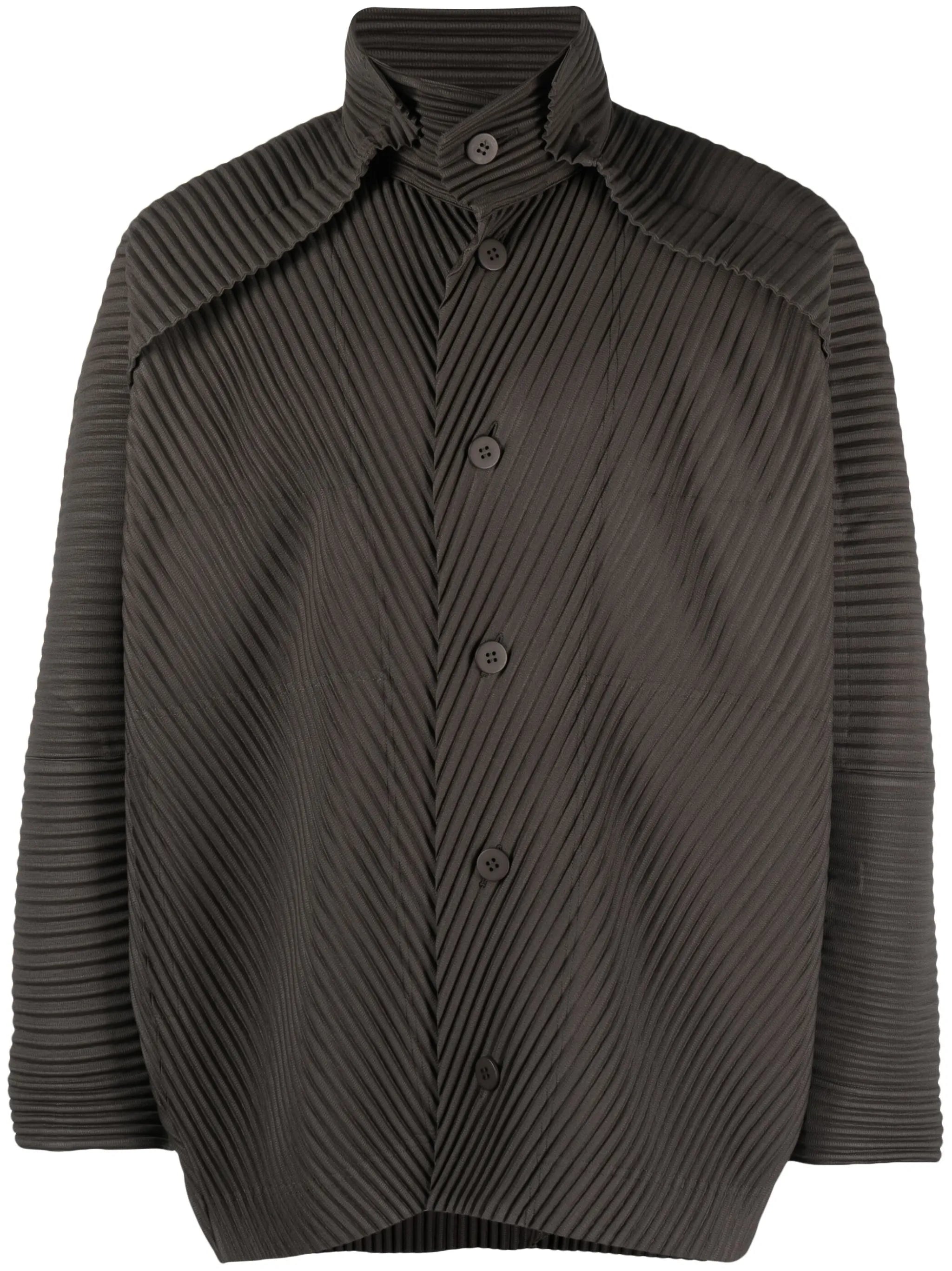 Monthly Colors July plissé jacket