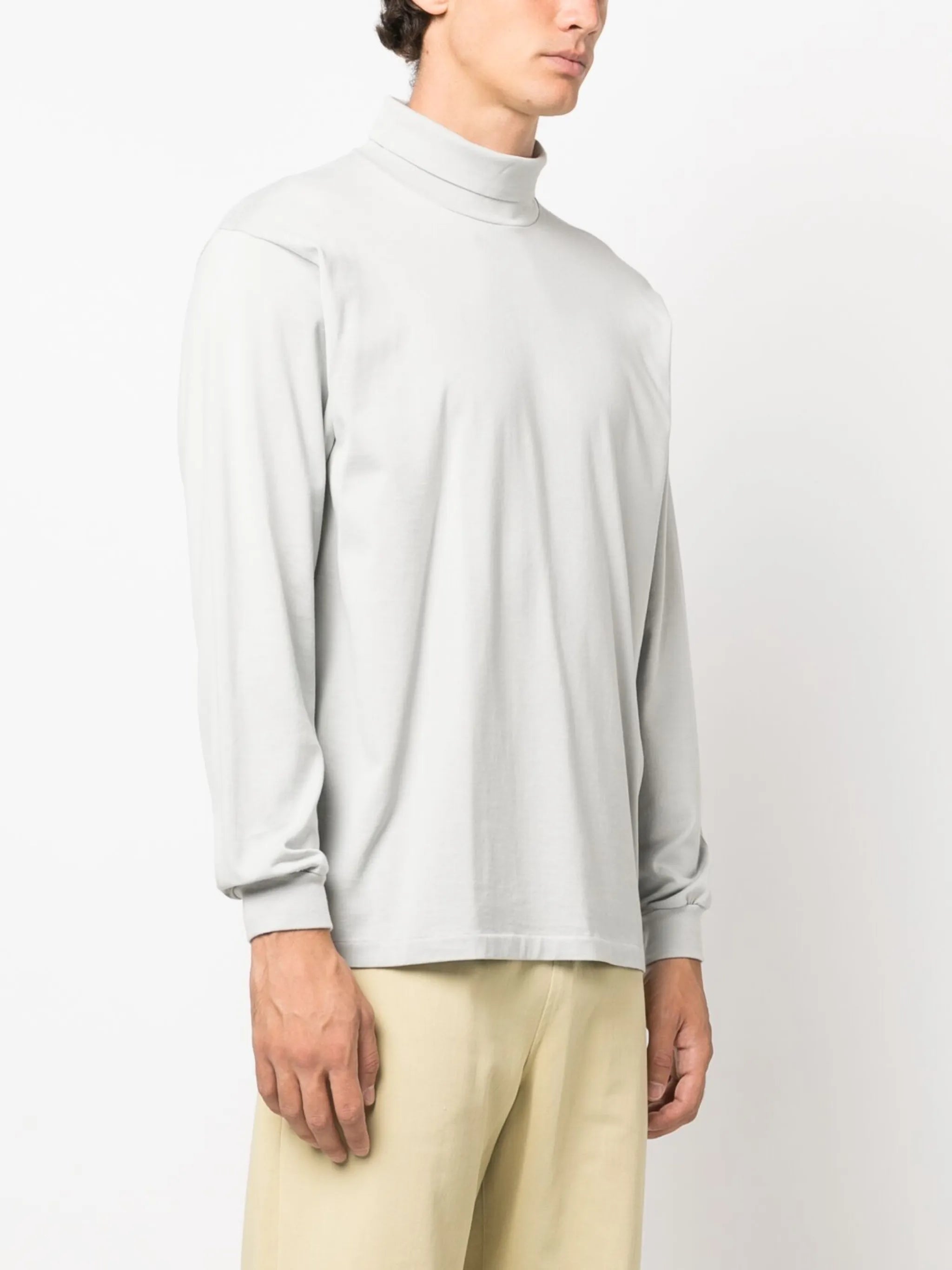 Luster Plaiting cotton T-shirt
