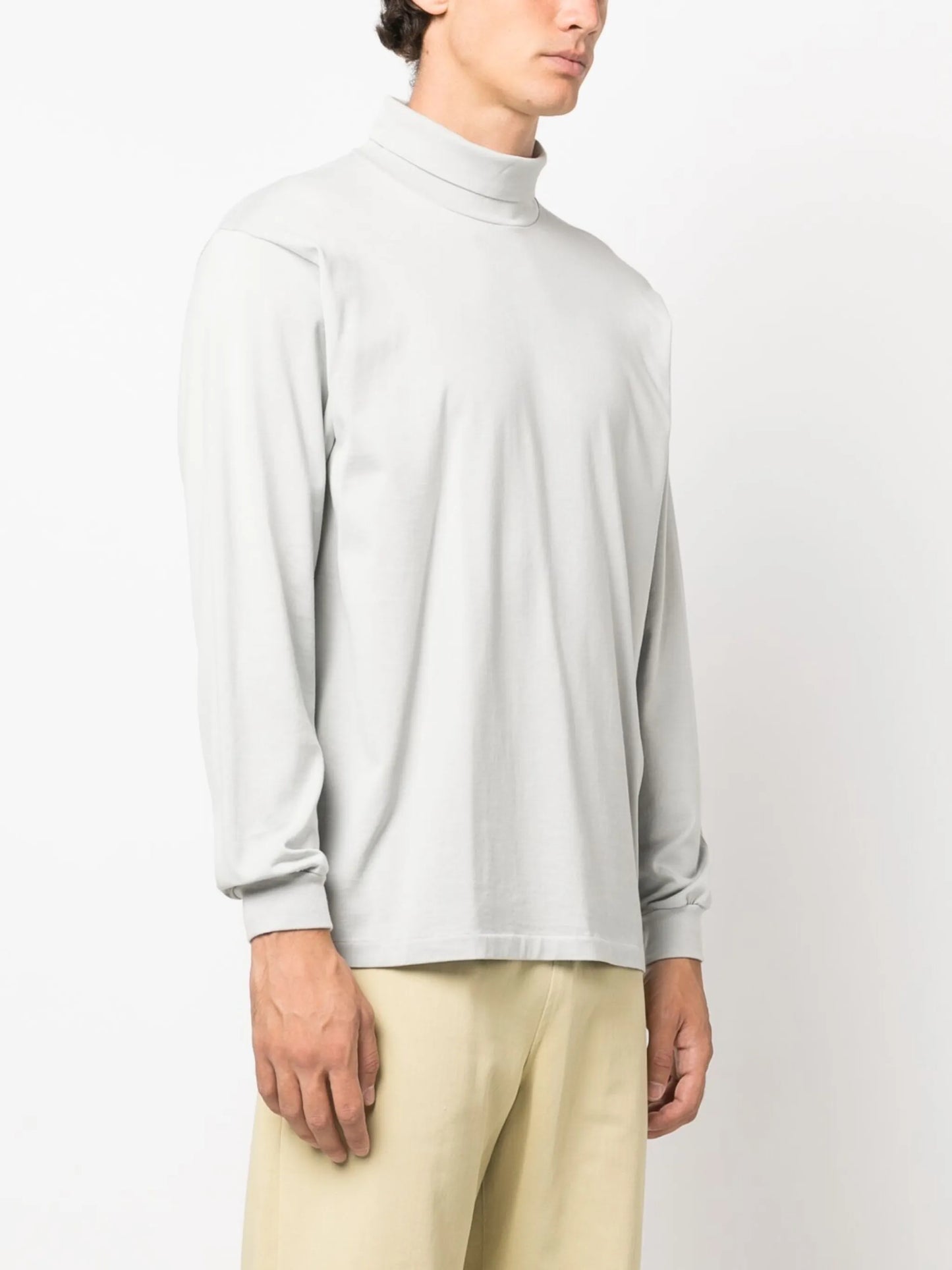 Luster Plaiting cotton T-shirt