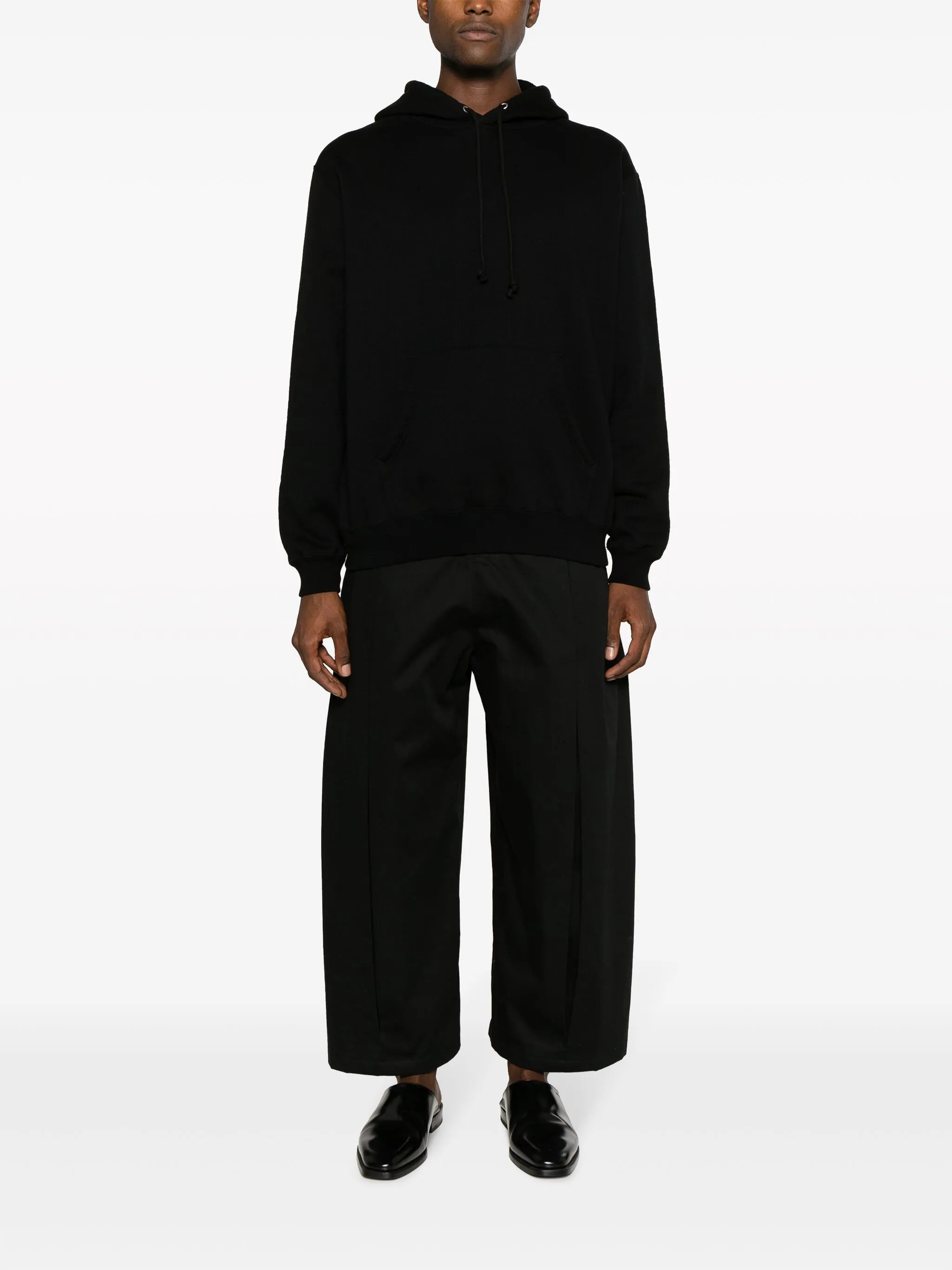cotton jersey hoodie