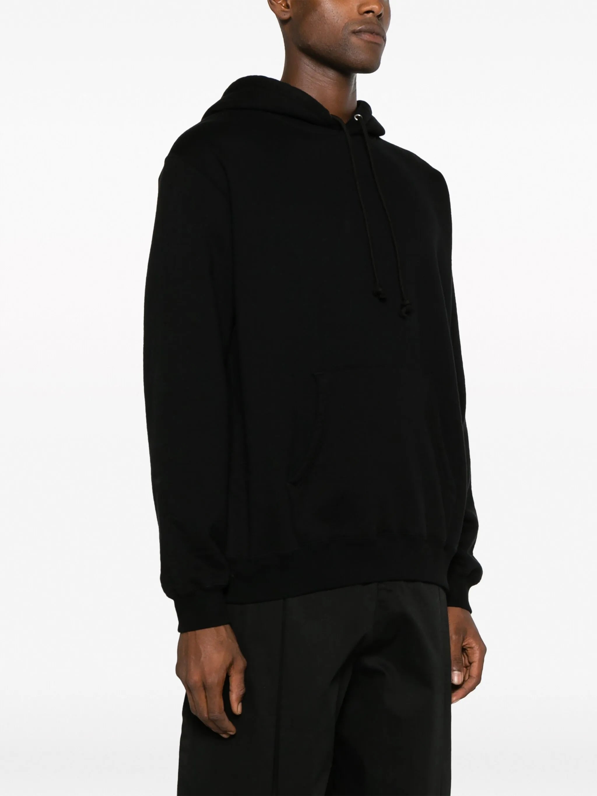 cotton jersey hoodie