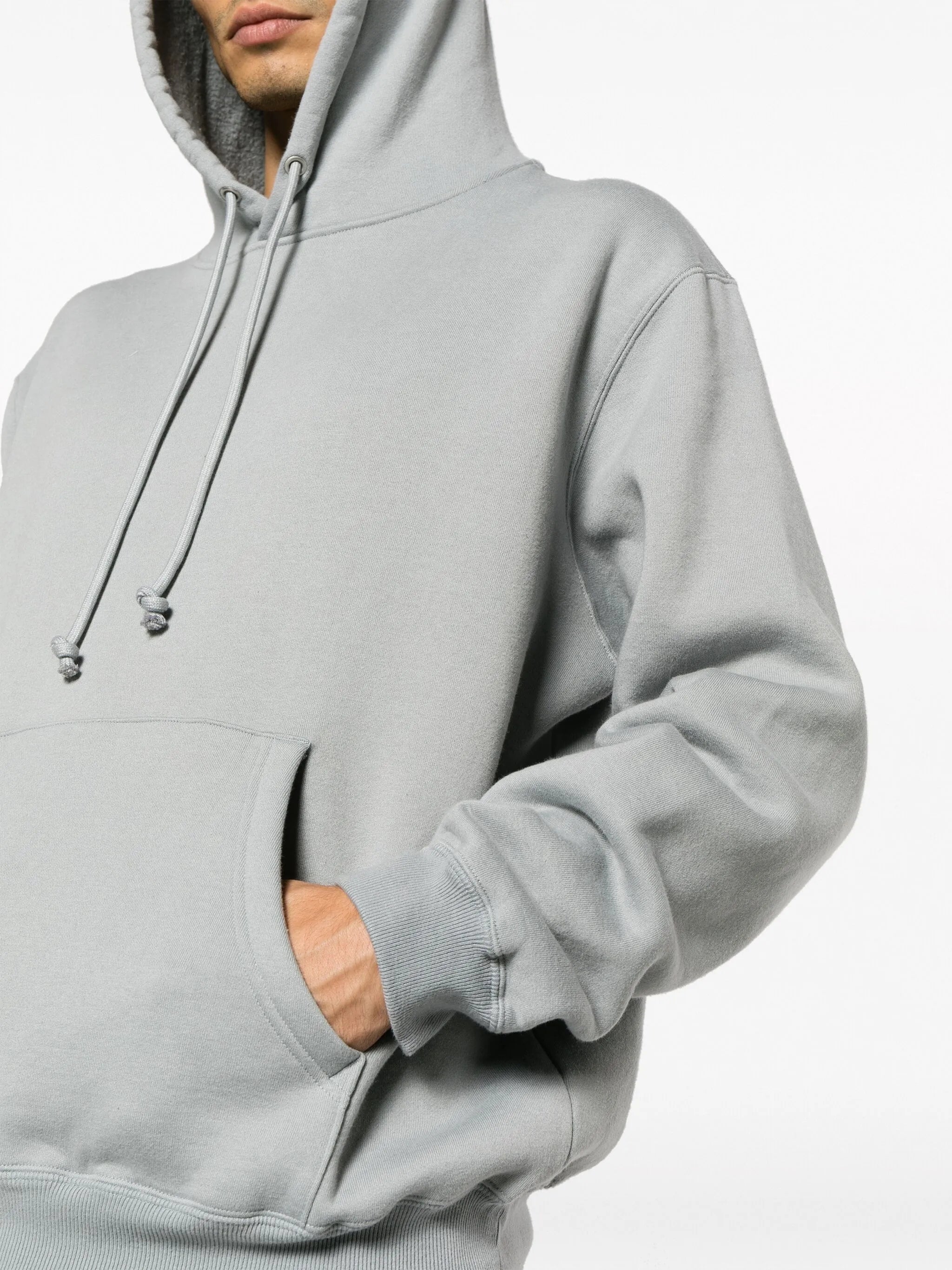 drawstring cotton hoodie