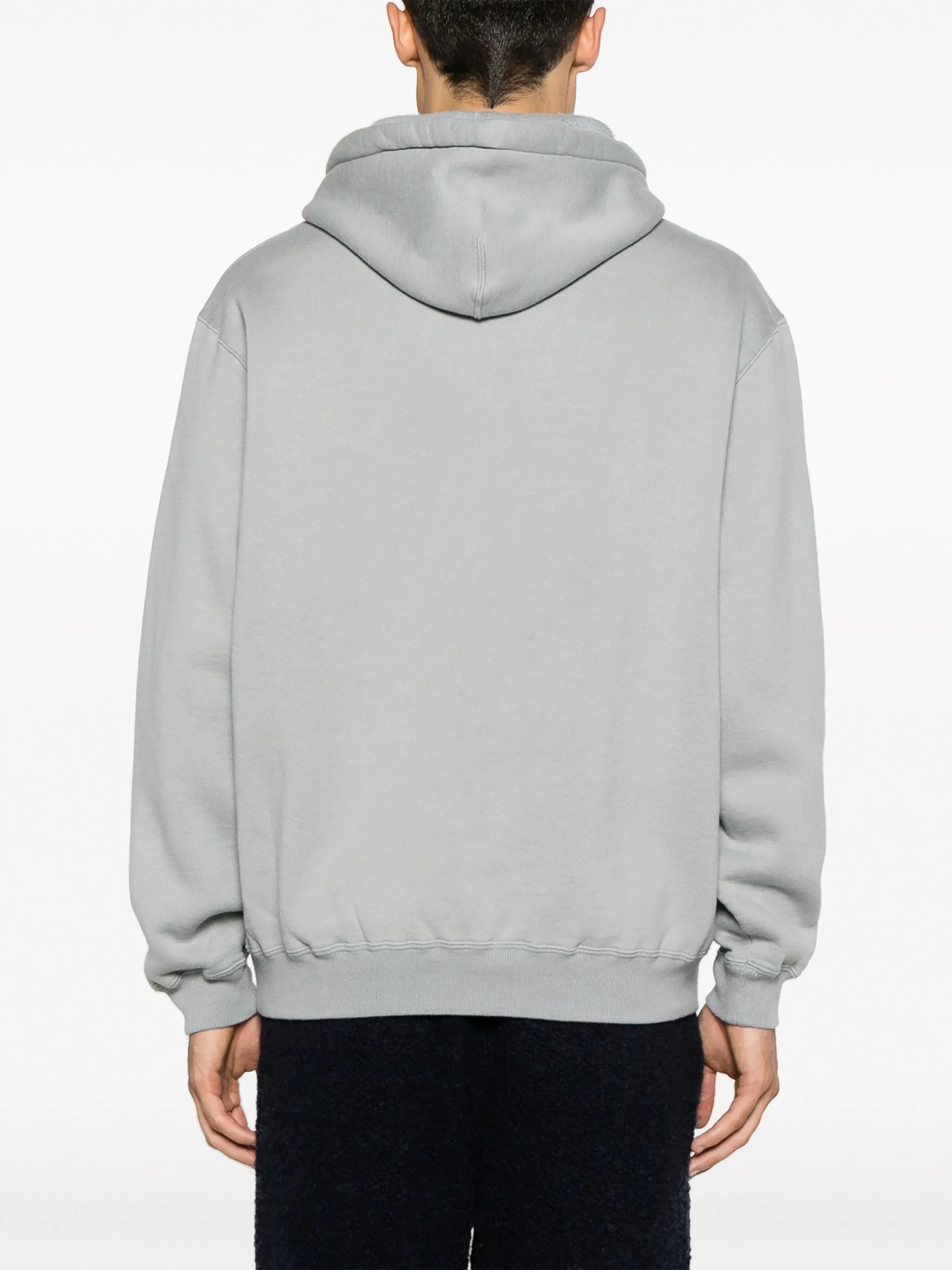 drawstring cotton hoodie