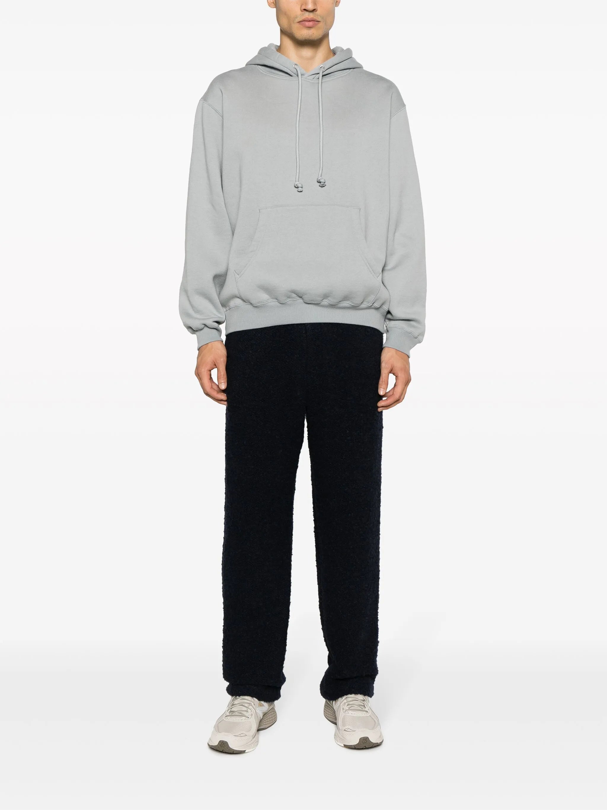drawstring cotton hoodie