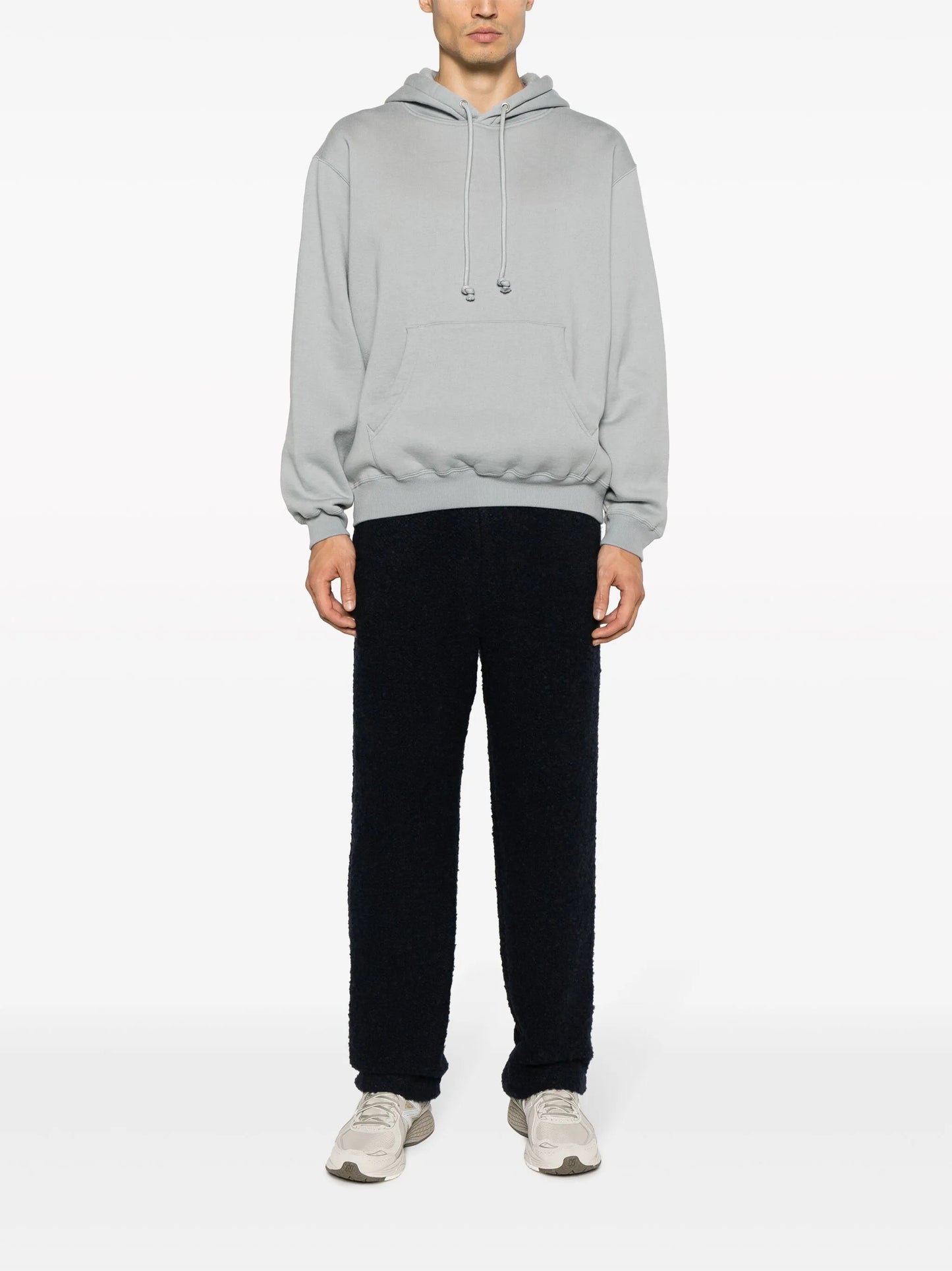 drawstring cotton hoodie
