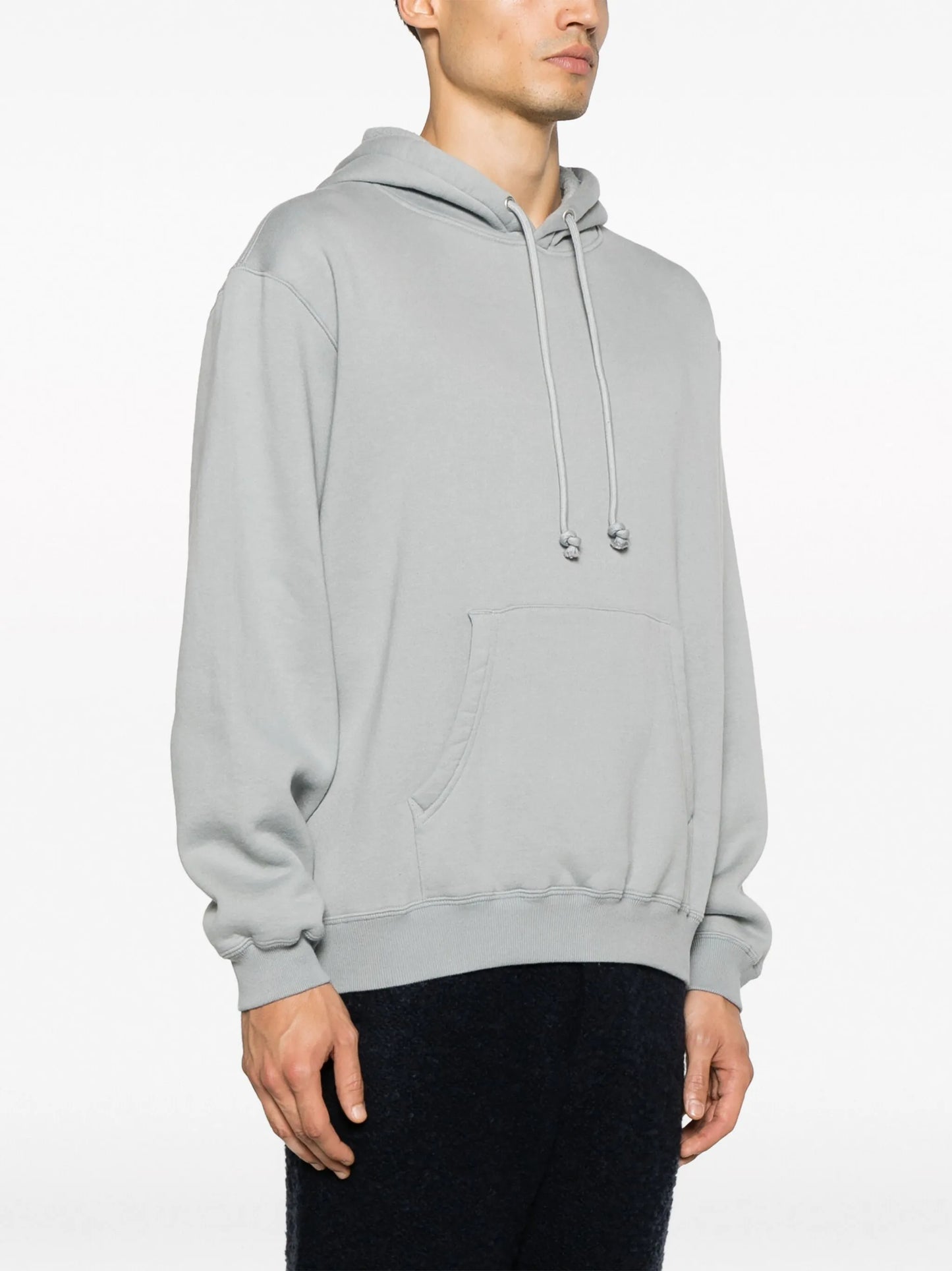 drawstring cotton hoodie