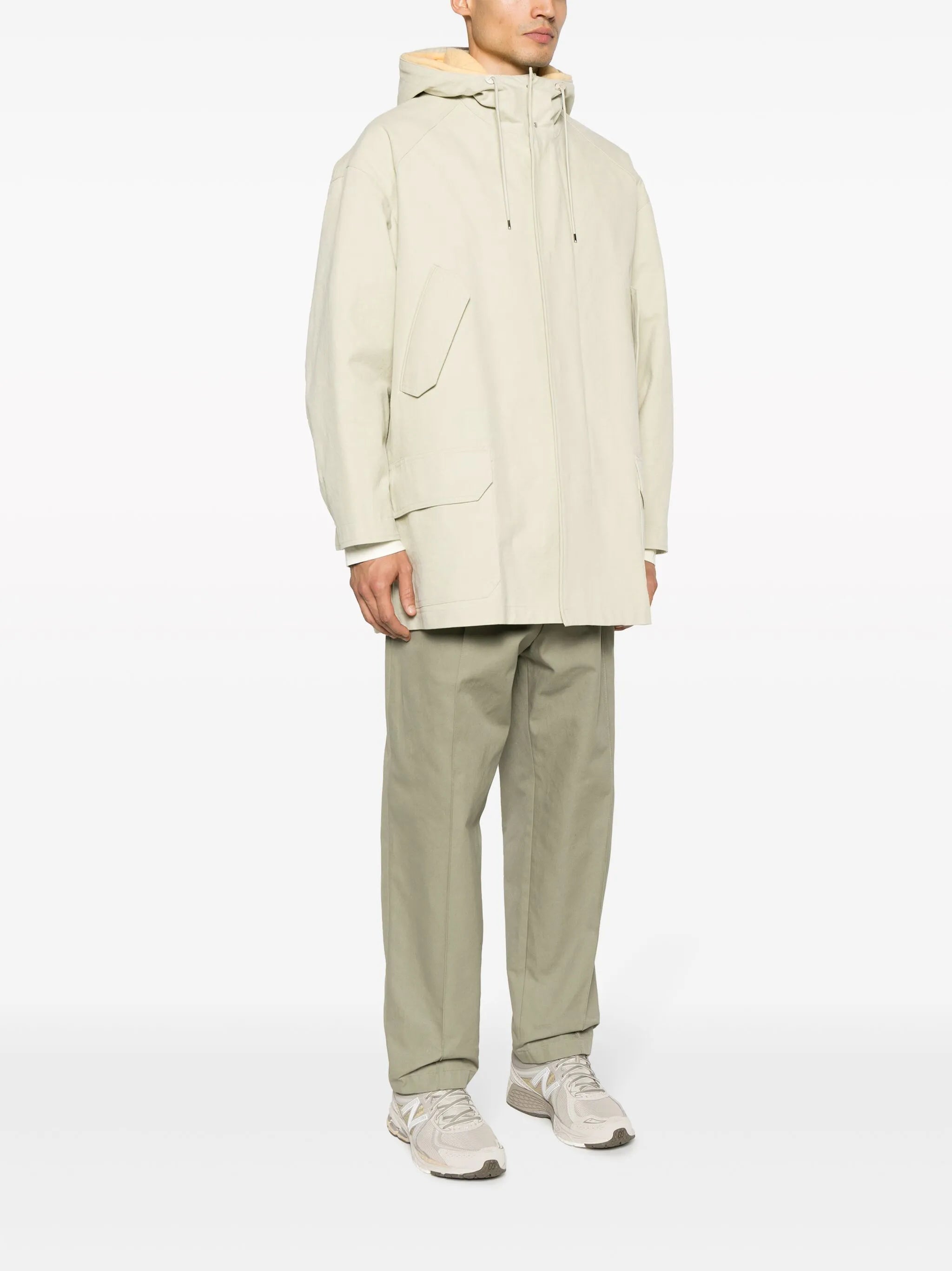detachable liner cotton coat