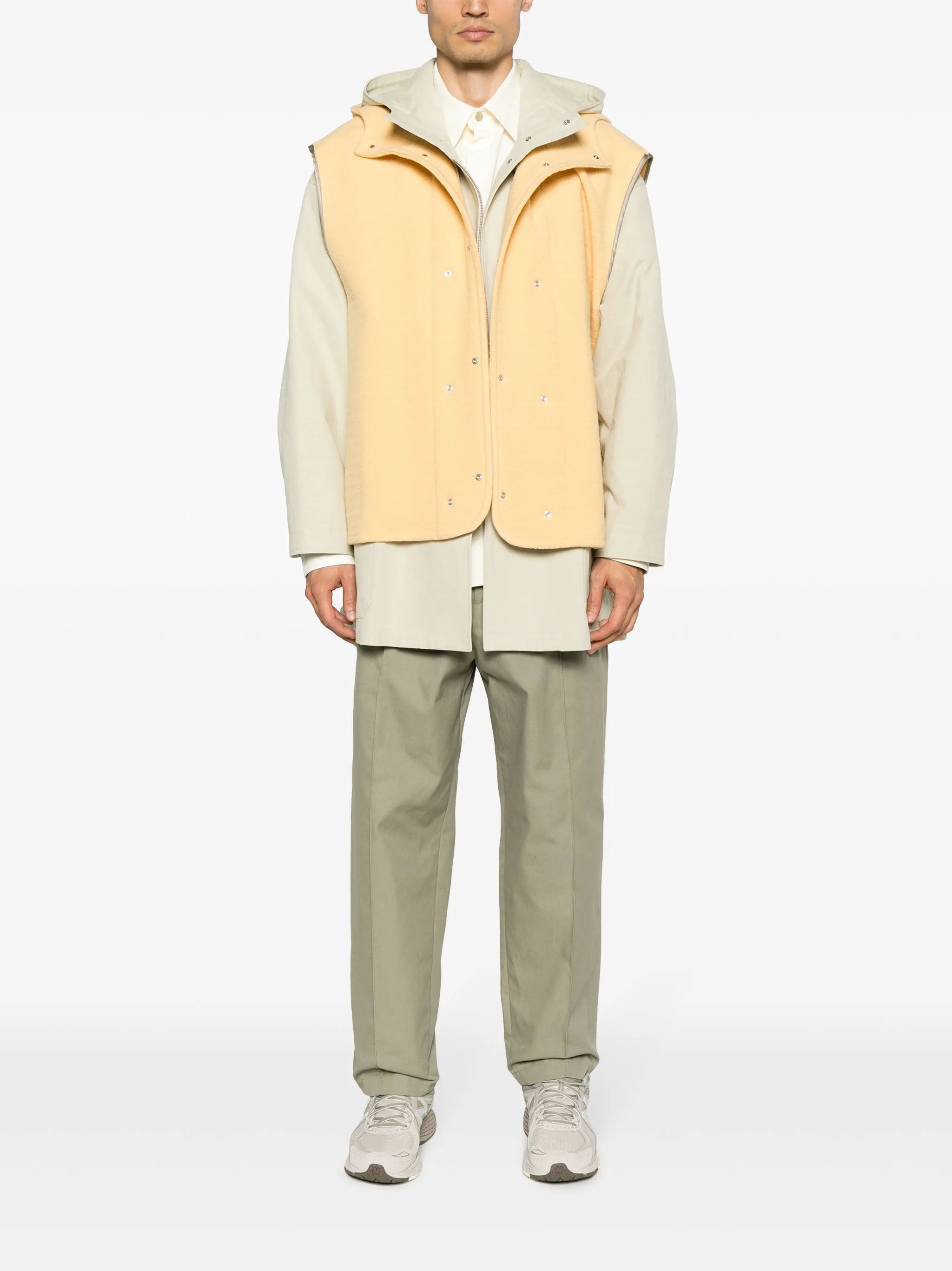detachable liner cotton coat