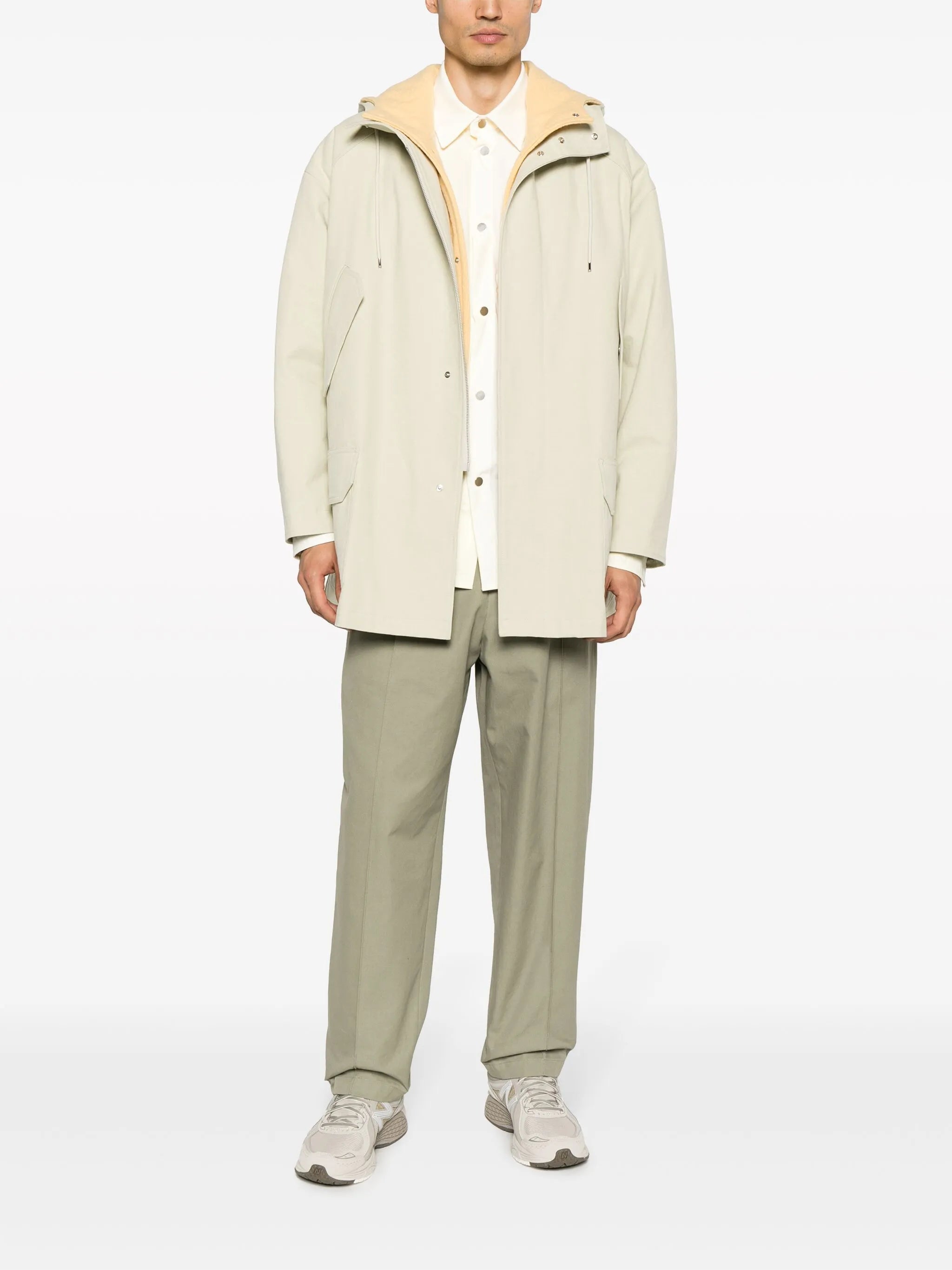 detachable liner cotton coat