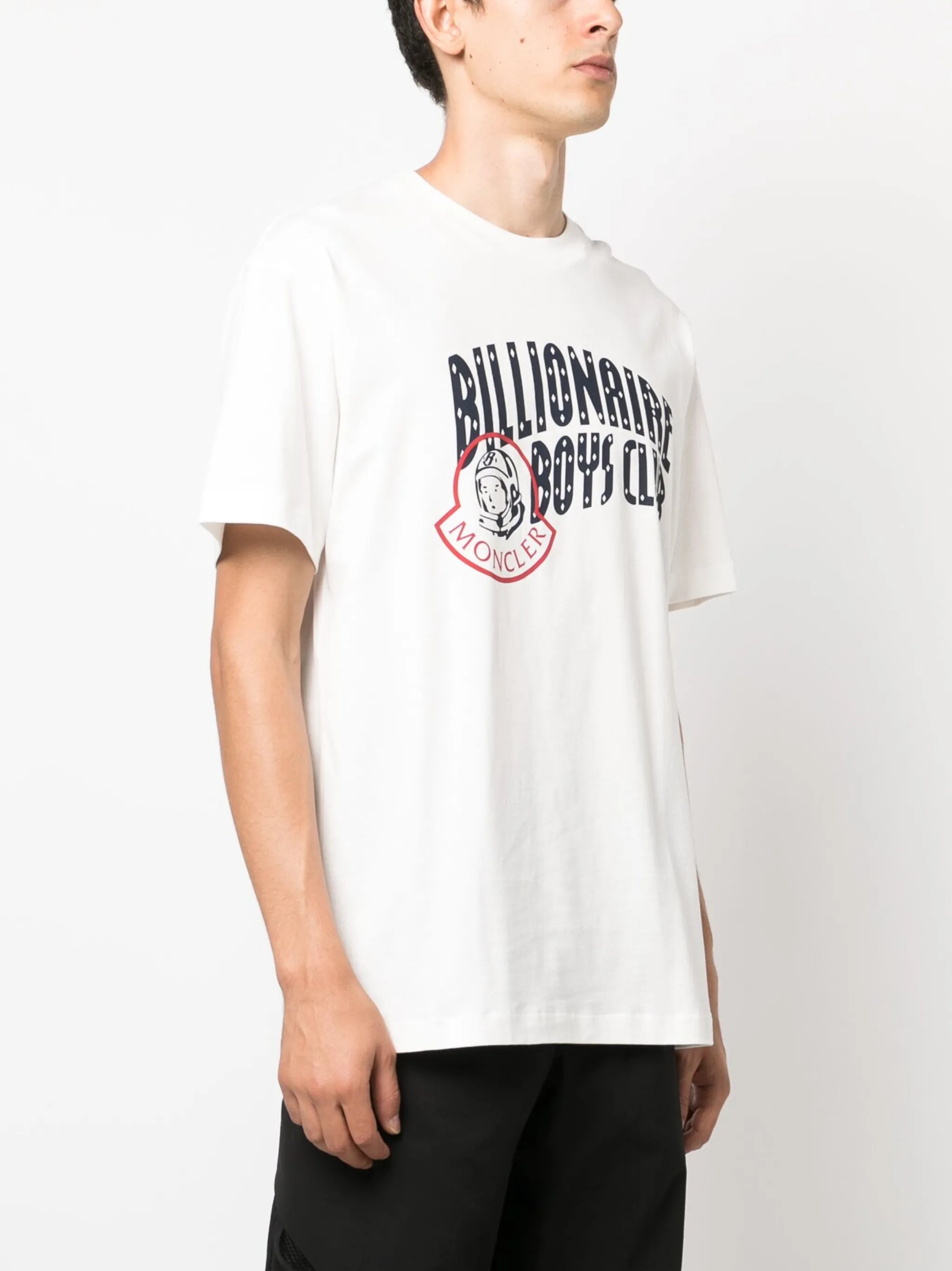 x BBC logo-print cotton T-shirt