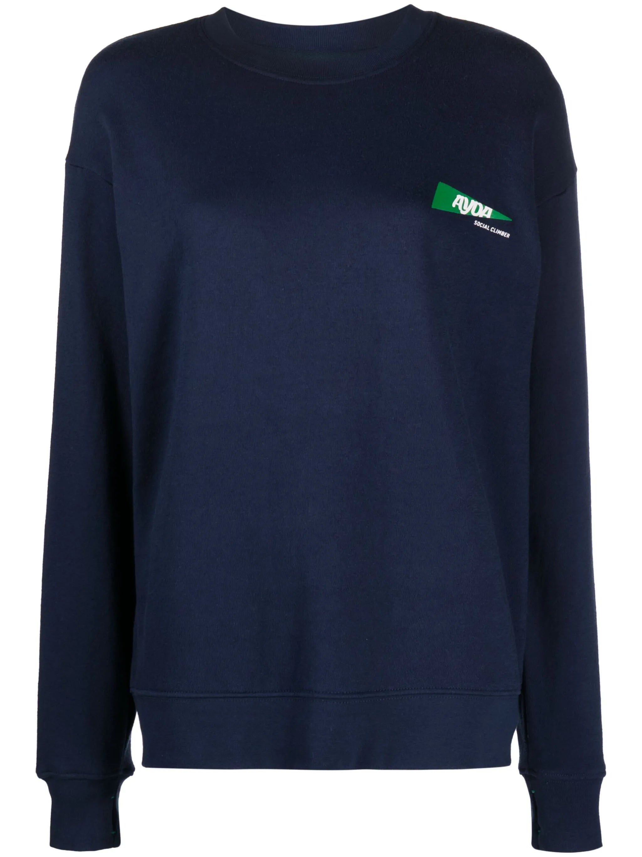 Social Climber cotton sweatshirt