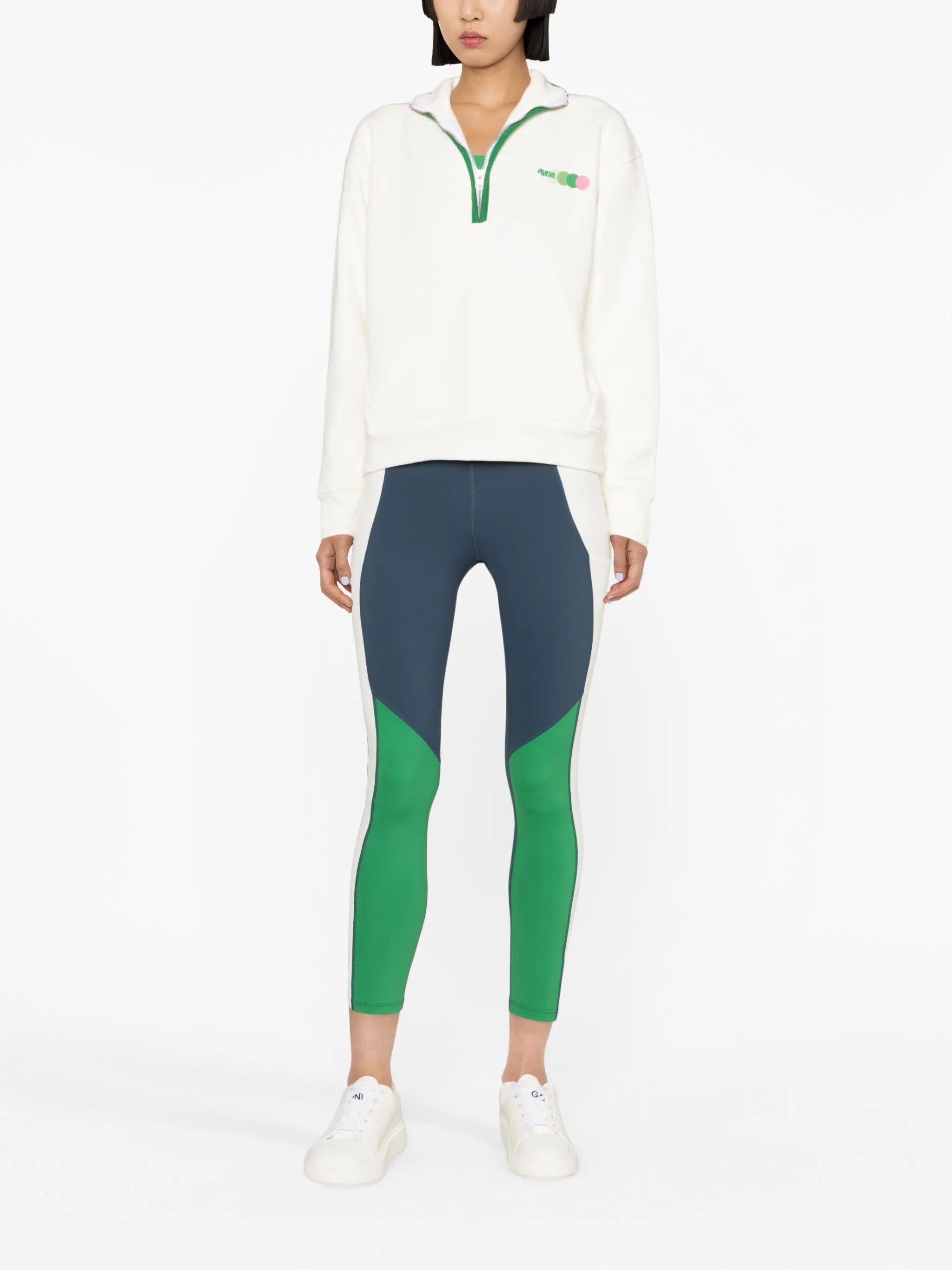 Chloe half-zip fleece sweatshirt