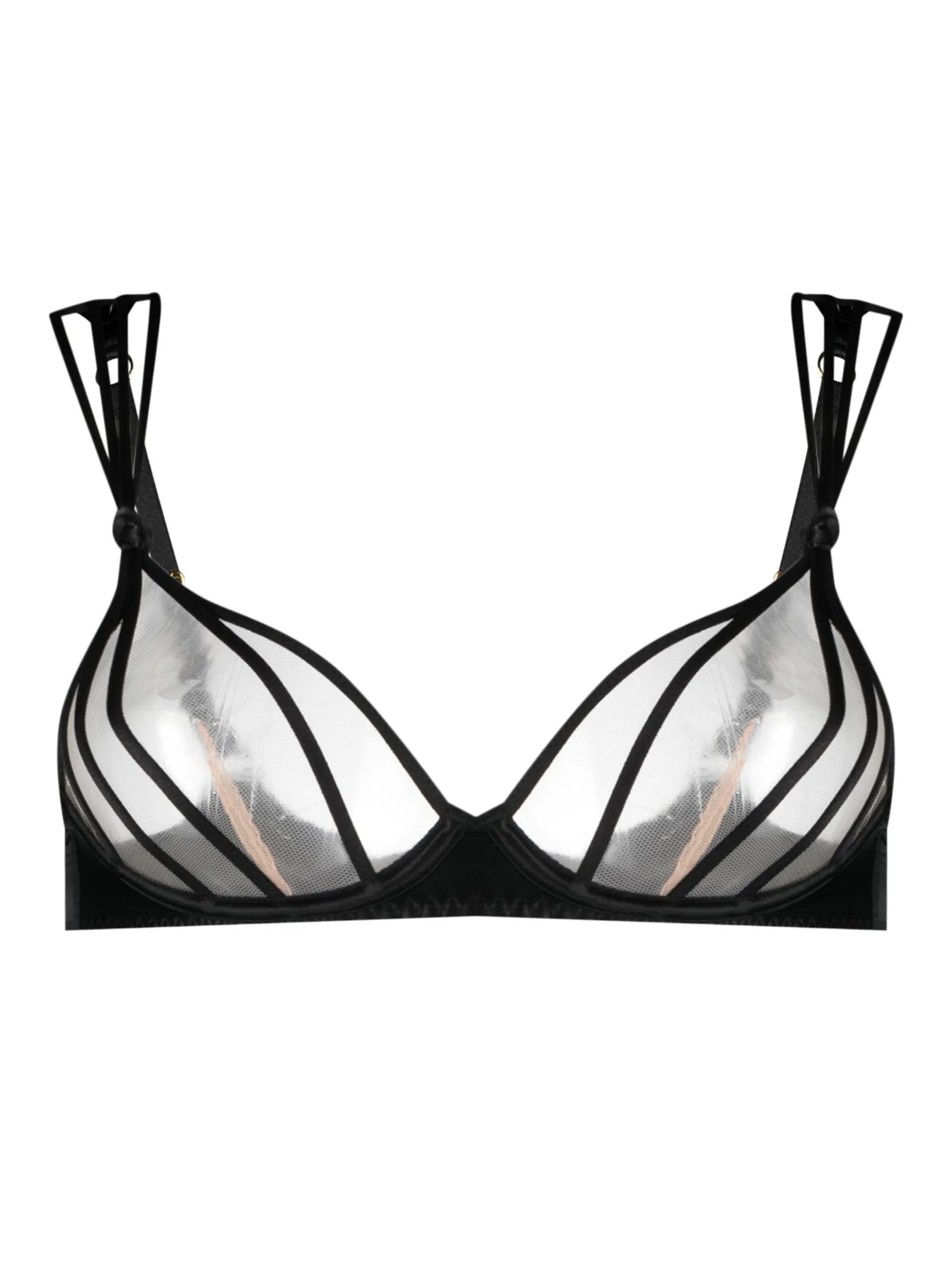 Ozara mesh underwire bra