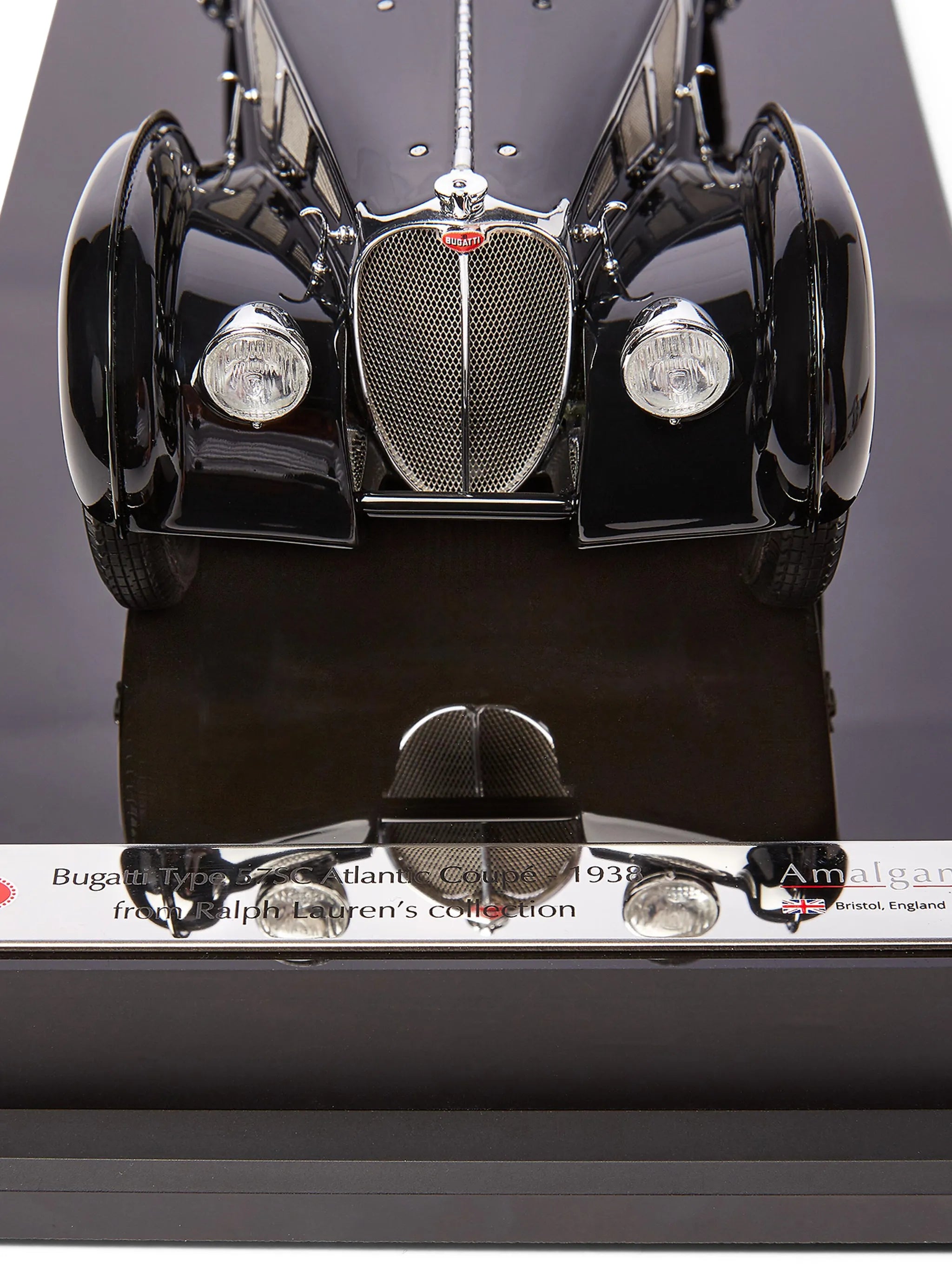 1938 Bugatti 57SC Atlantic Coupe sculpture