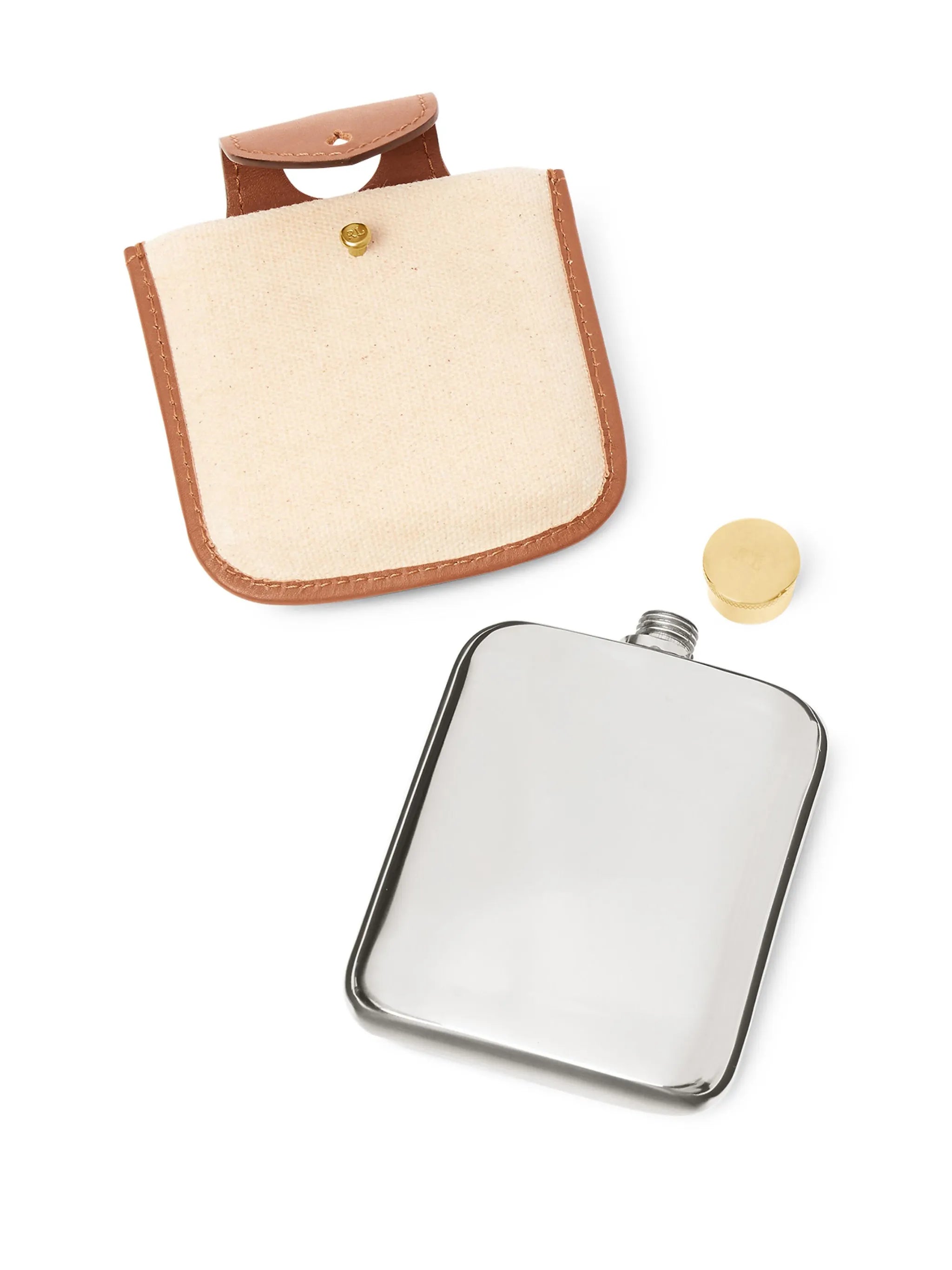 Garrett two-tone flask