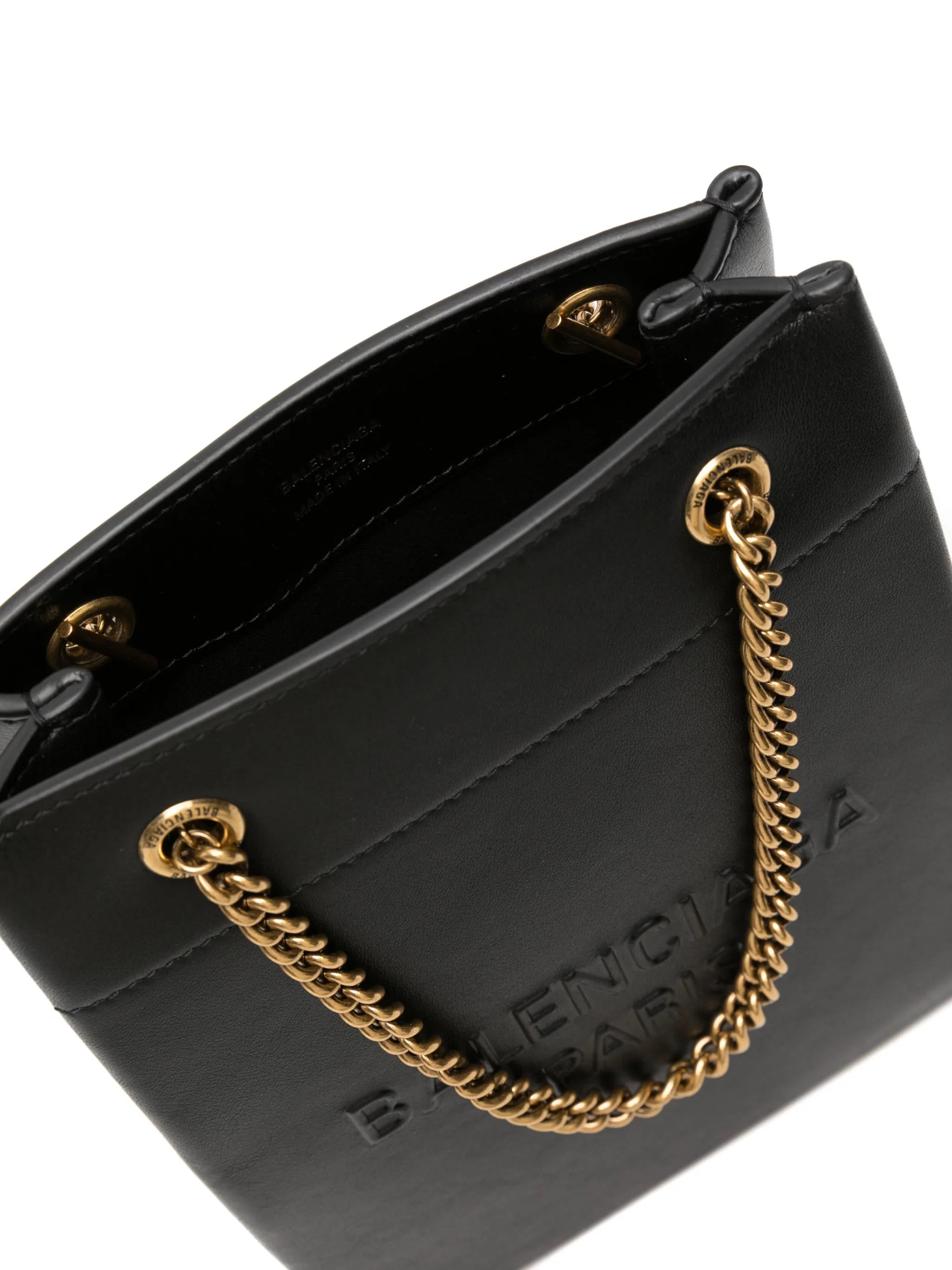Duty Free leather tote bag