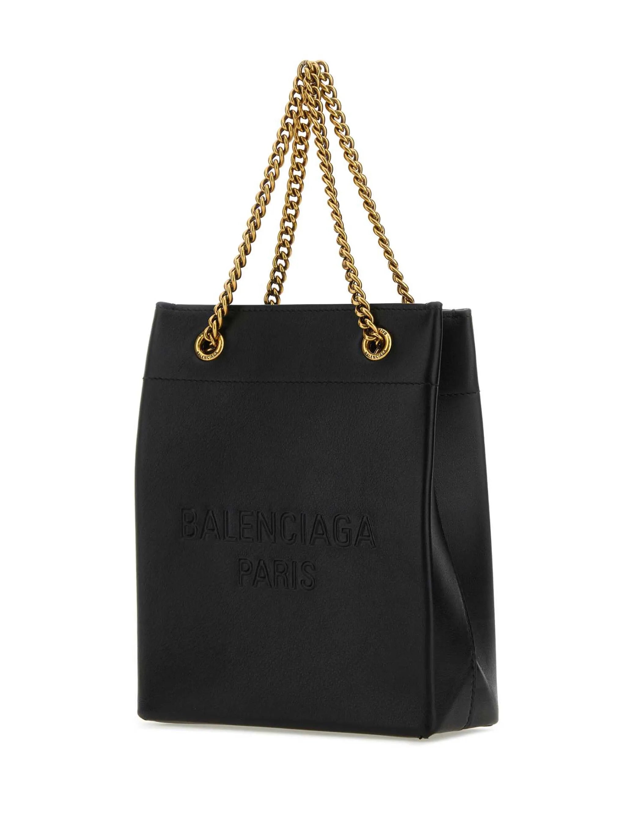 Duty Free leather tote bag