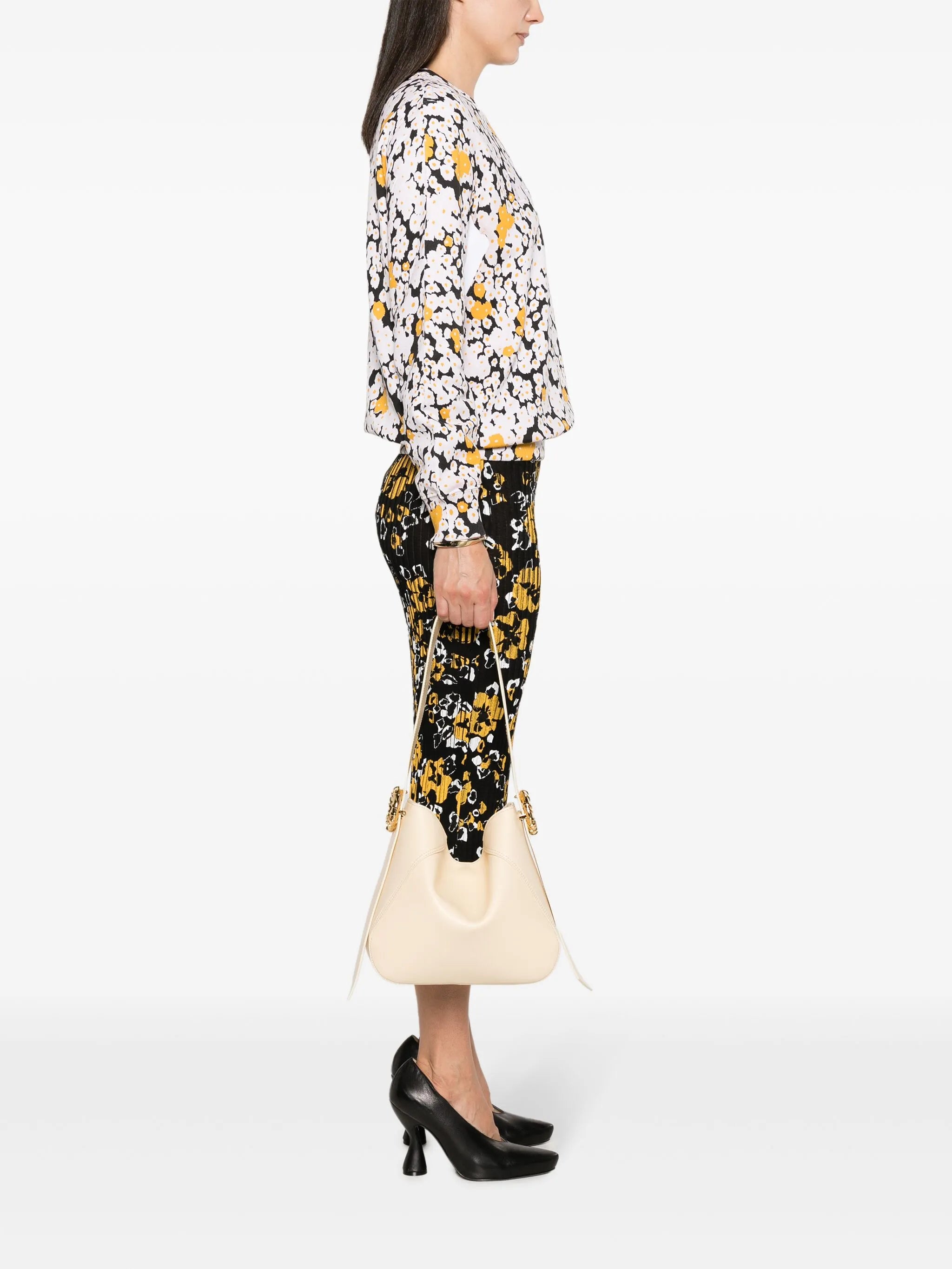 Melodie leather shoulder bag