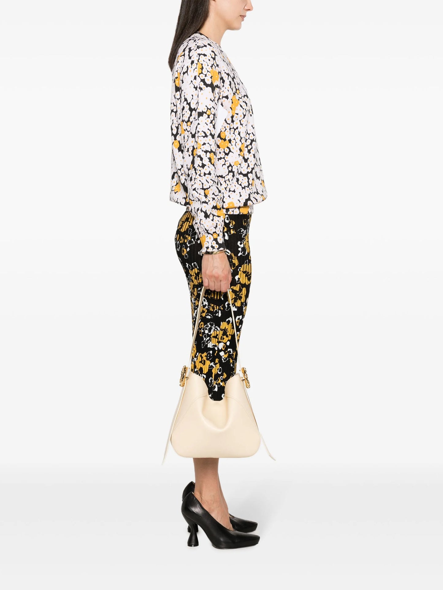 Melodie leather shoulder bag
