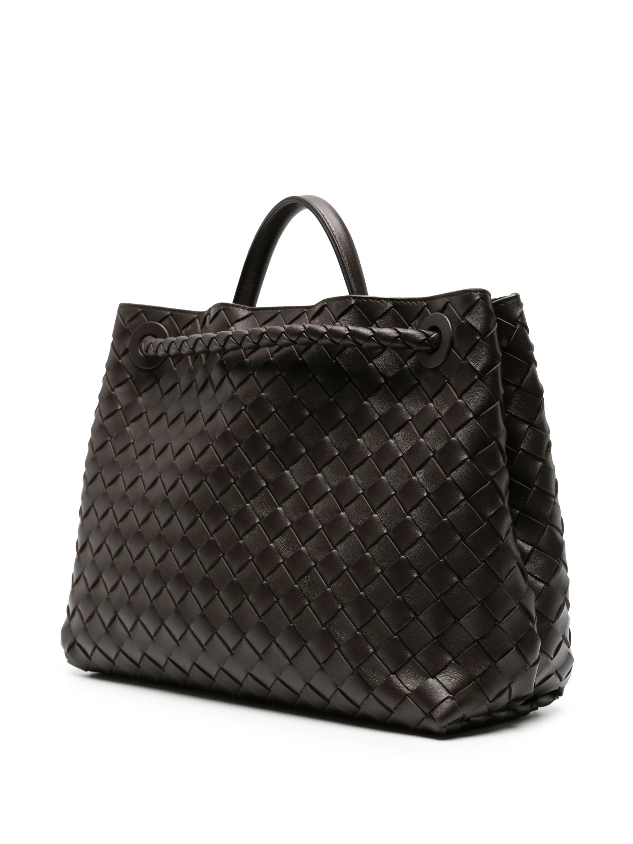 medium Andiamo leather tote bag