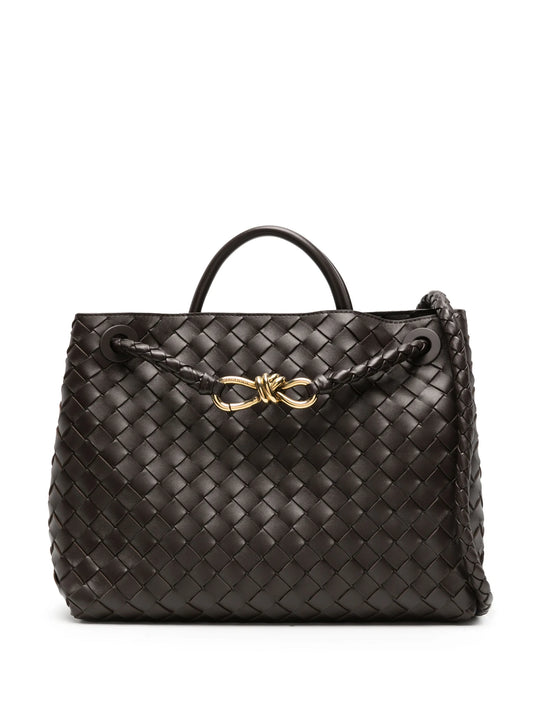 medium Andiamo leather tote bag