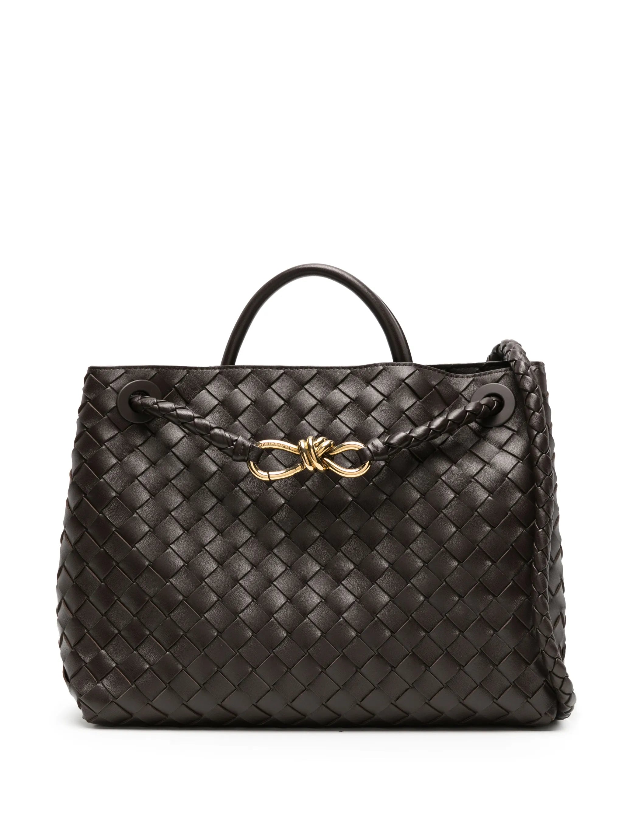 medium Andiamo leather tote bag