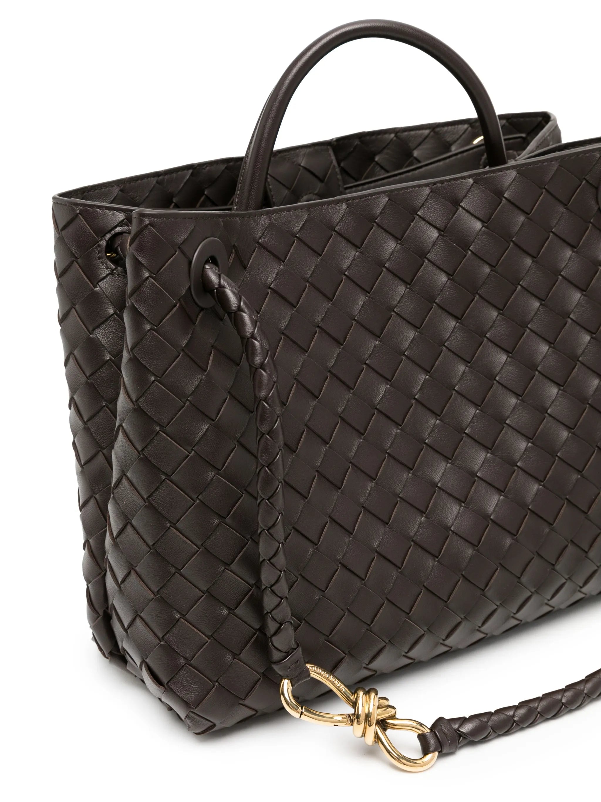 medium Andiamo leather tote bag