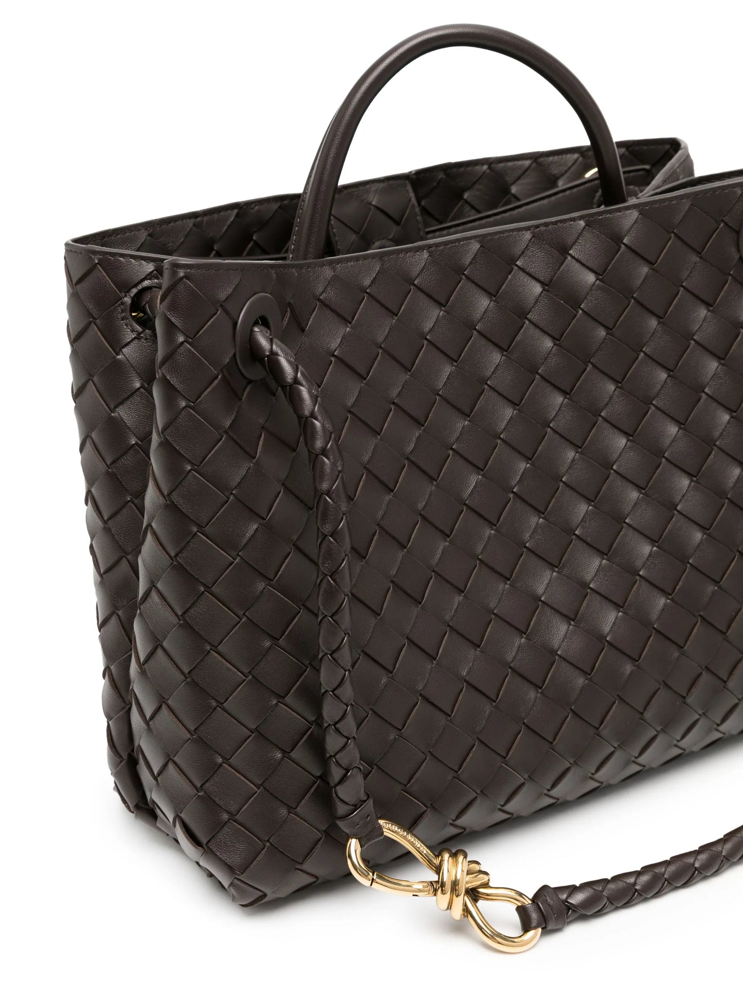medium Andiamo leather tote bag