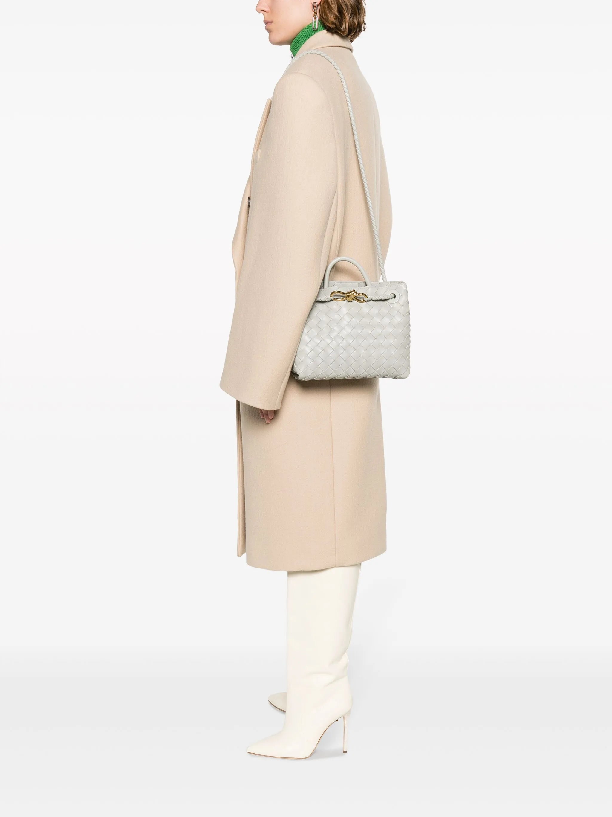 small Andiamo leather tote bag