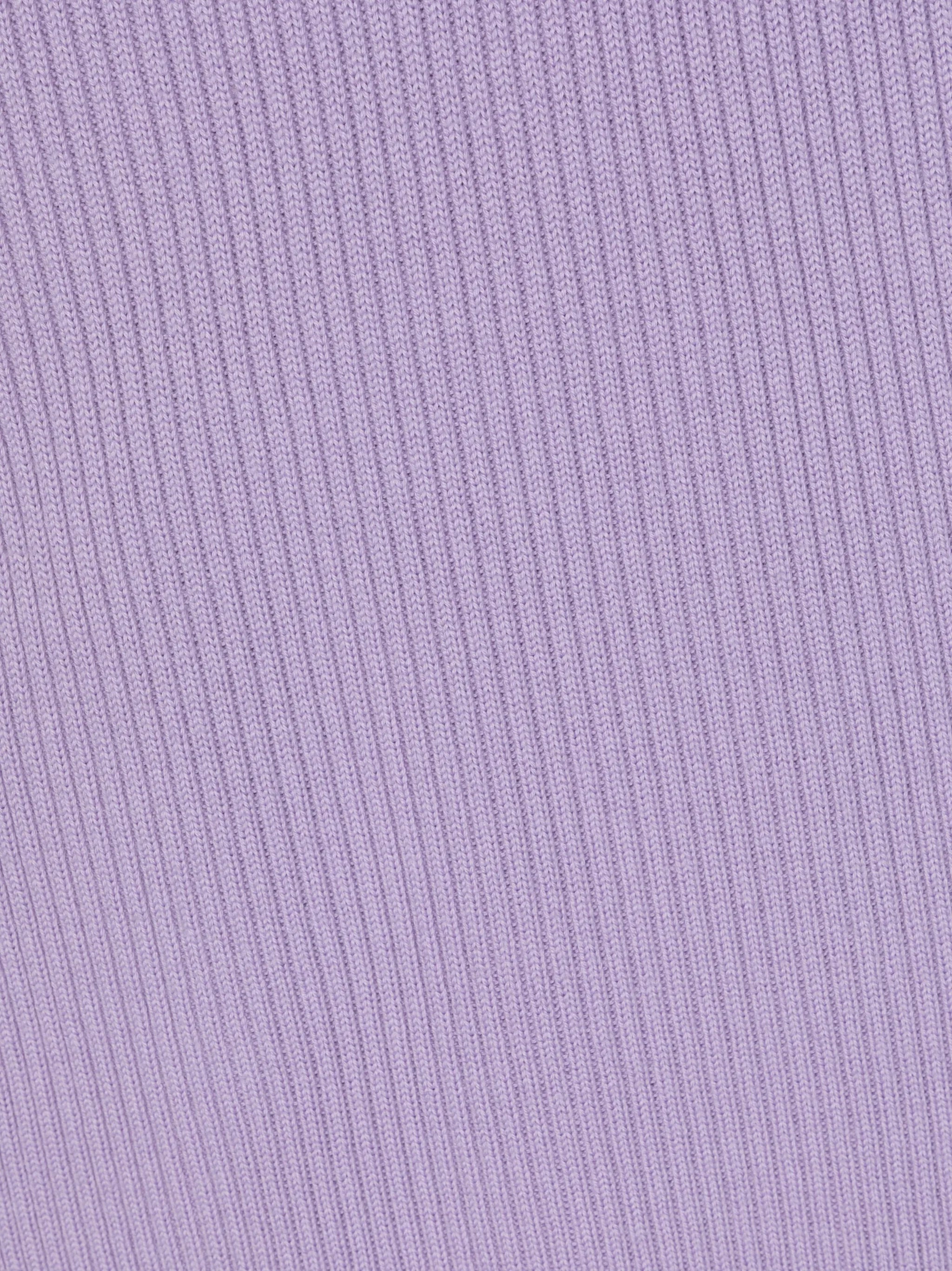 logo-embroidered wool scarf