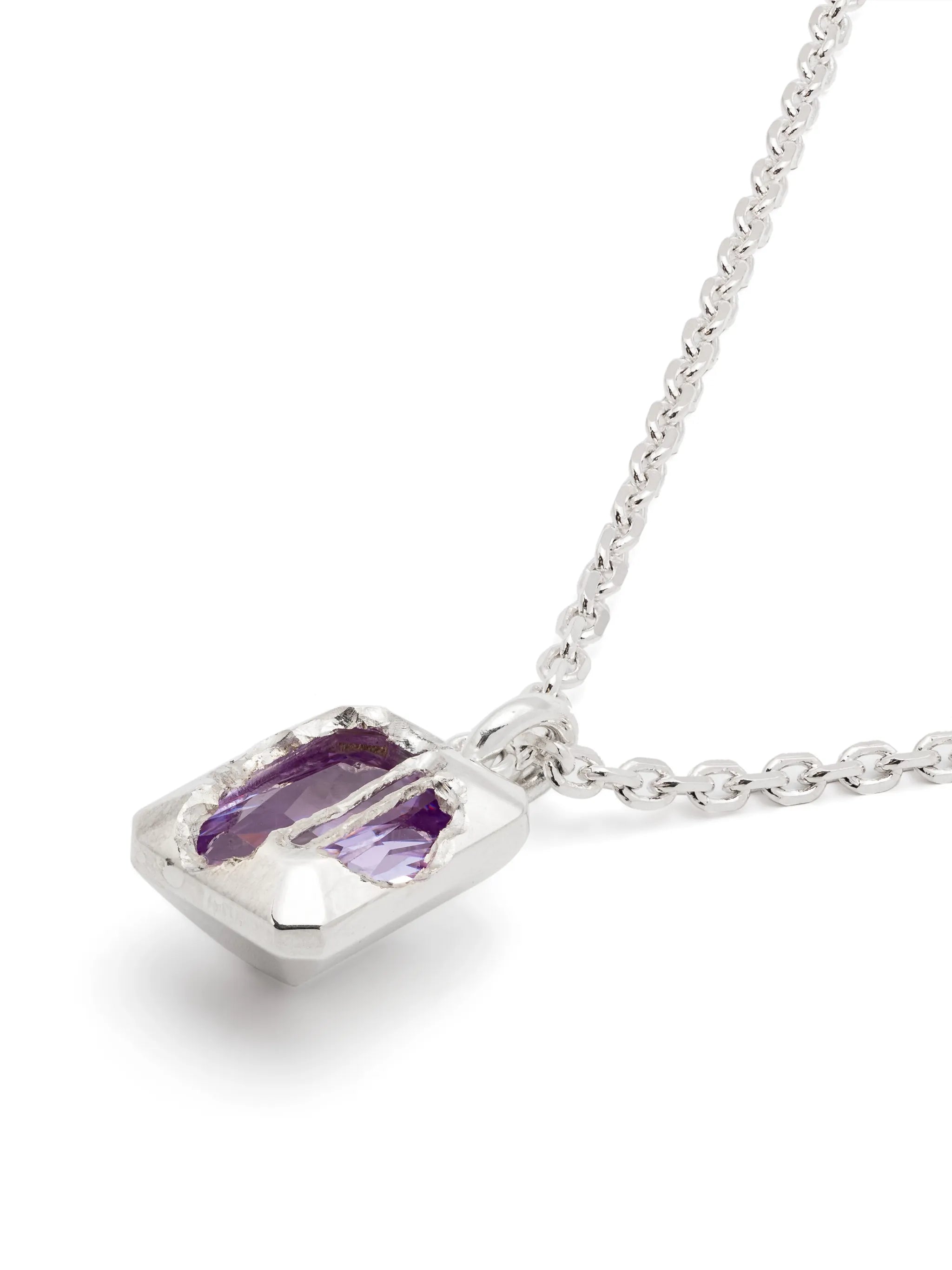 sterling silver Zong pendant necklace