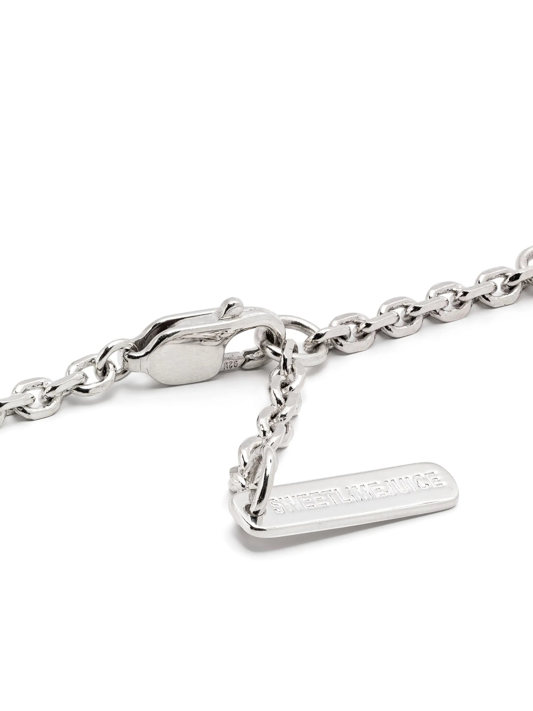 sterling silver Zong pendant necklace