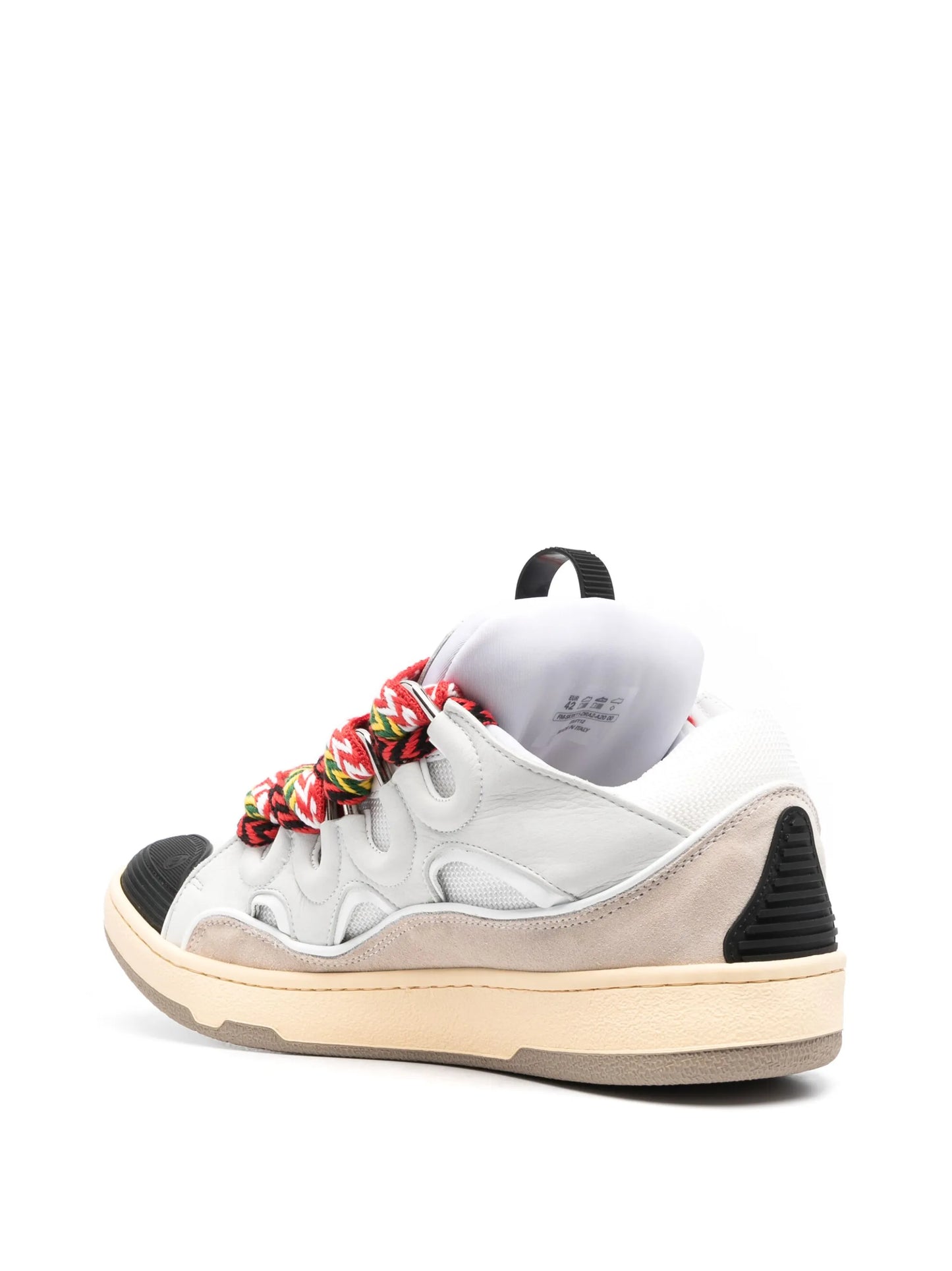 Curb low-top leather sneakers