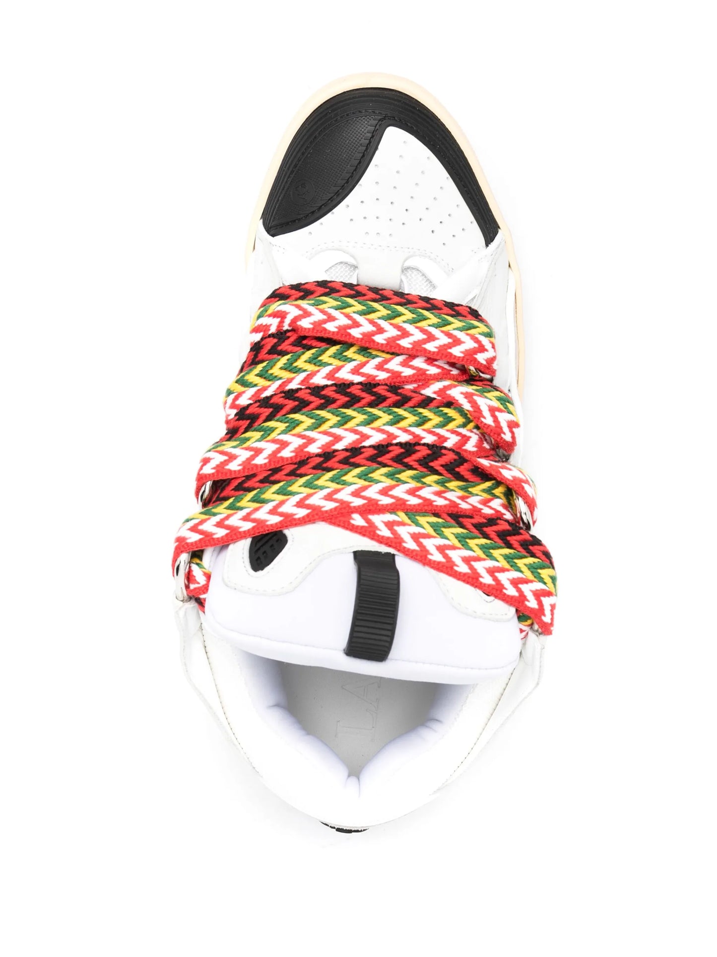 Curb low-top leather sneakers