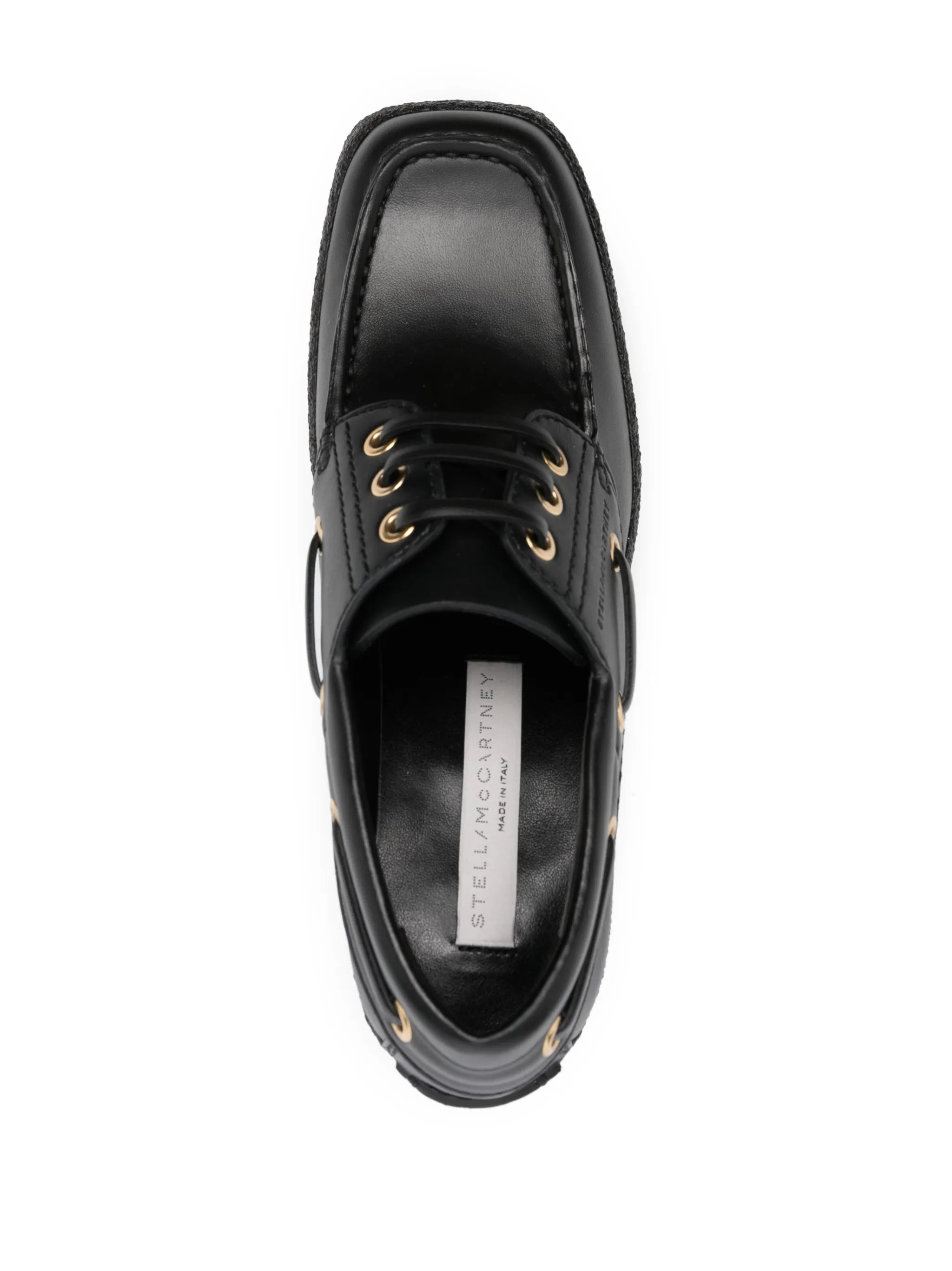115mm textured platform loafers