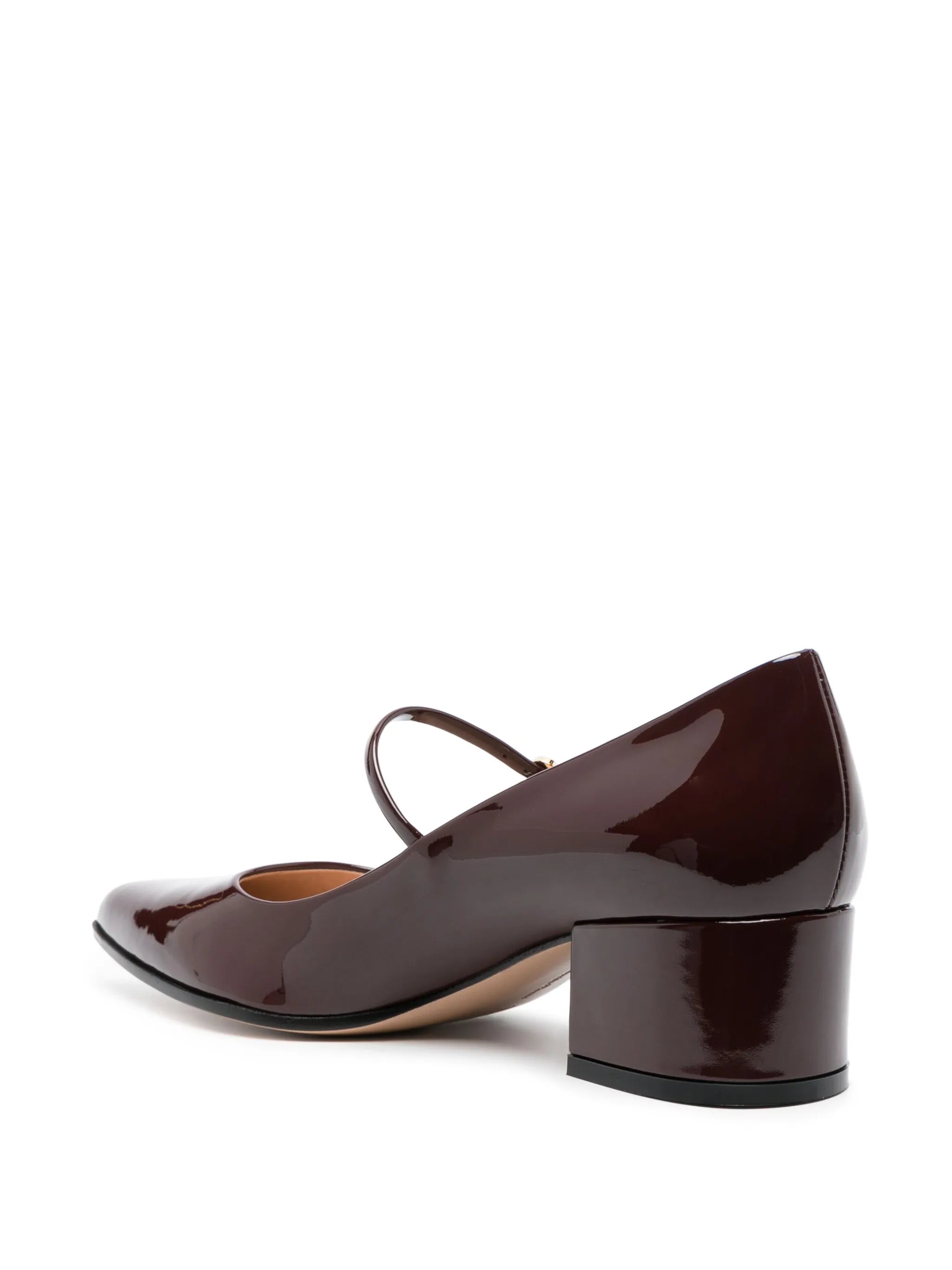 45mm high-shine mary-jane pumps