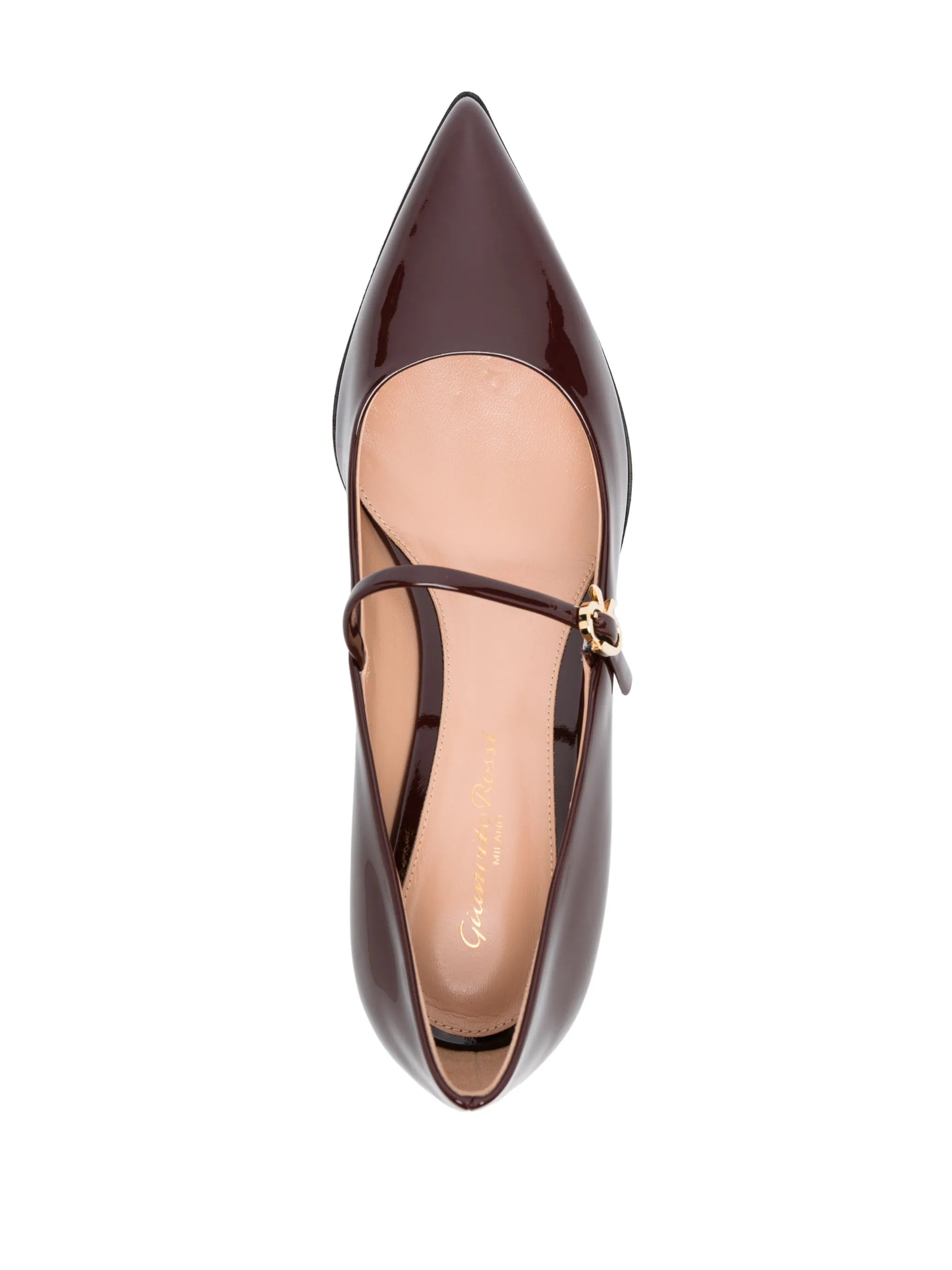 45mm high-shine mary-jane pumps