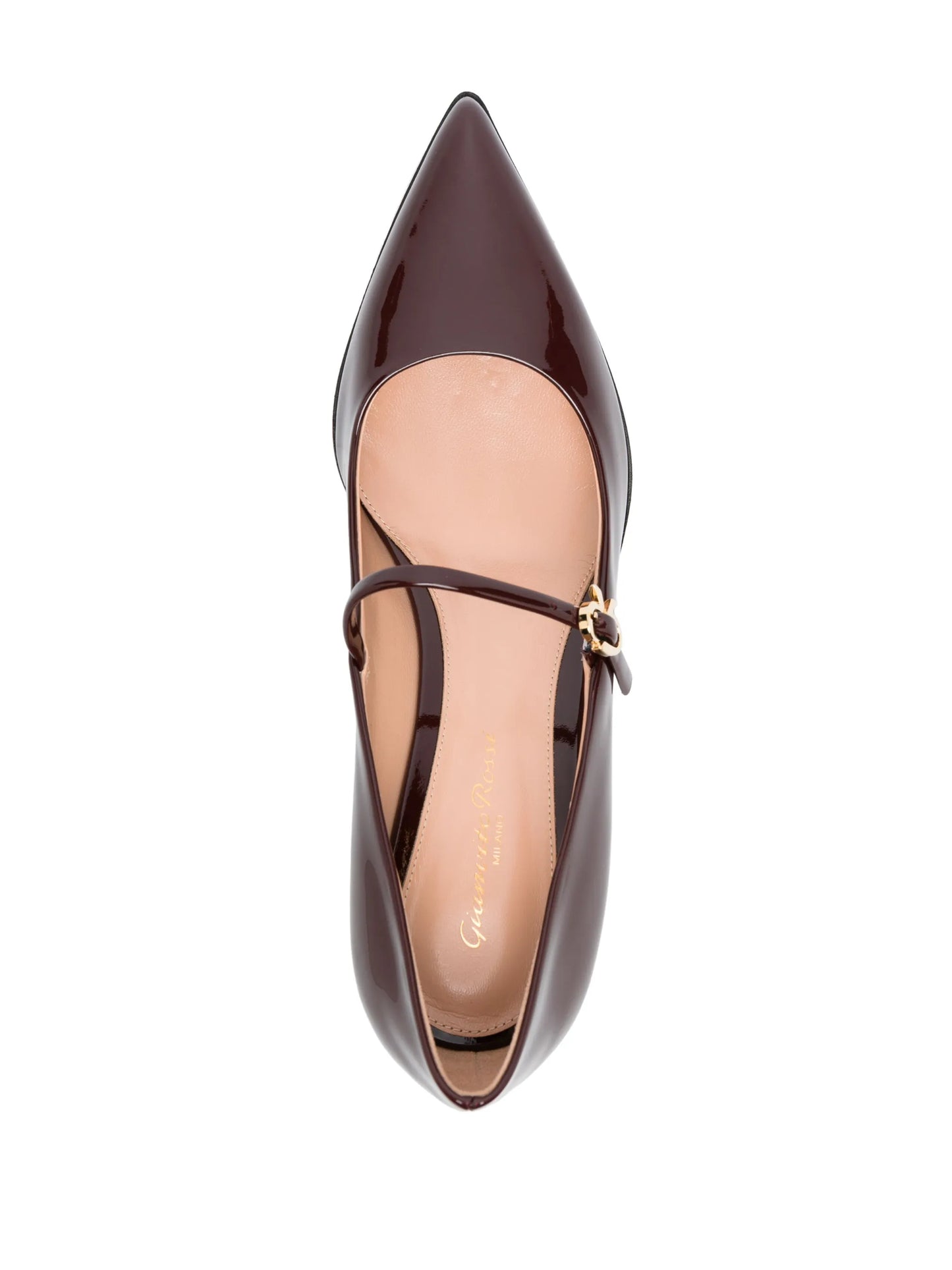 45mm high-shine mary-jane pumps