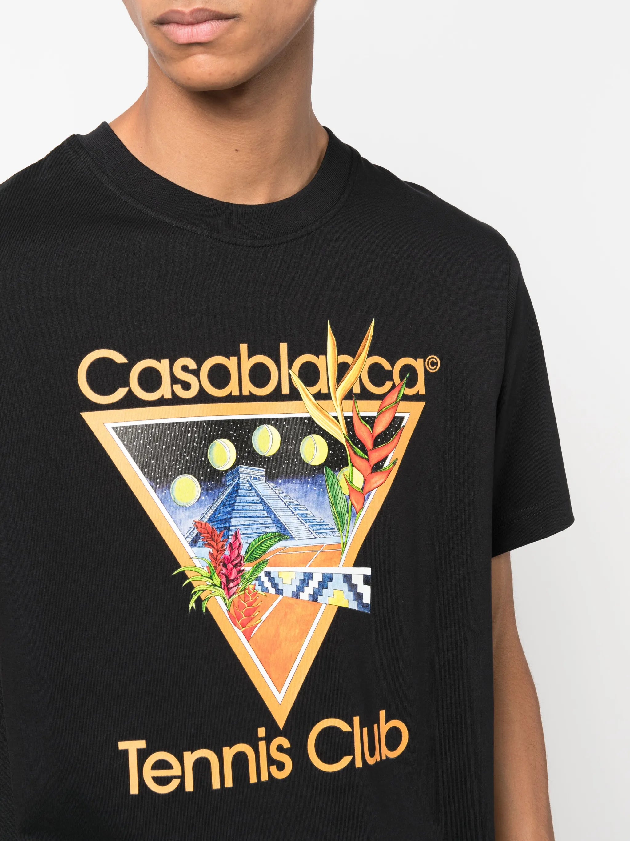 Tennis Club Icon organic cotton T-shirt