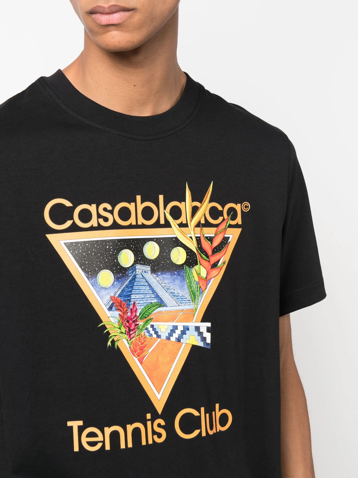 Tennis Club Icon organic cotton T-shirt